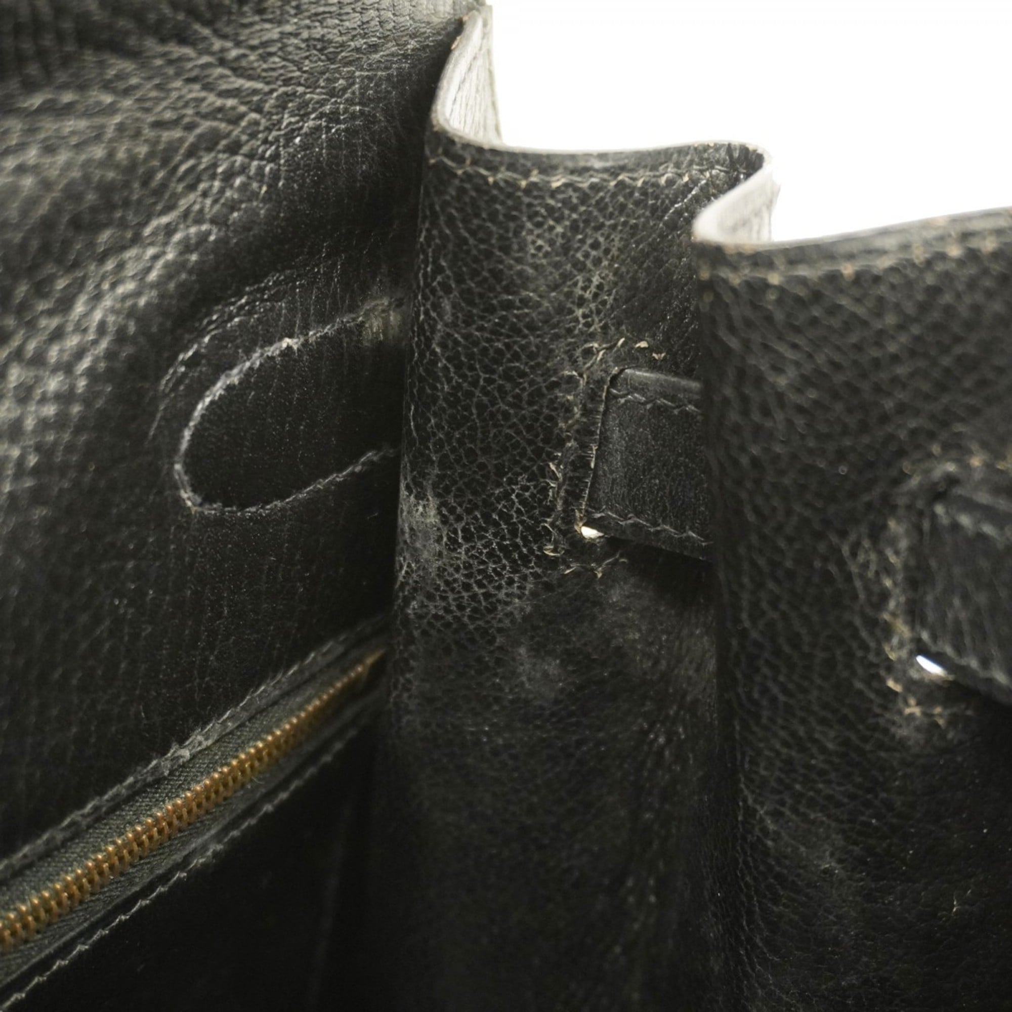Hermes Black Ardennes Leather Handbag (Pre-Owned)