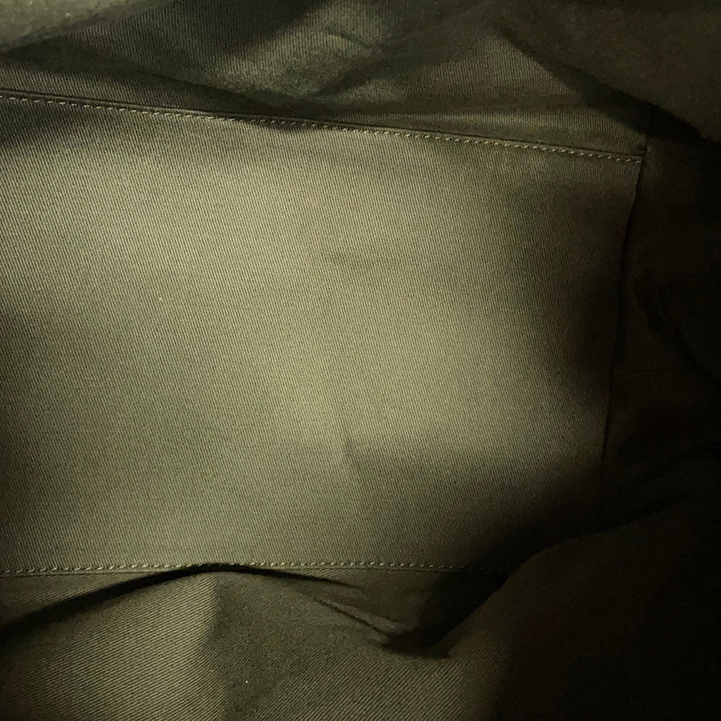 Louis Vuitton Monogram Impression Khaki Denim Shoulder Bag (Pre-Owned)