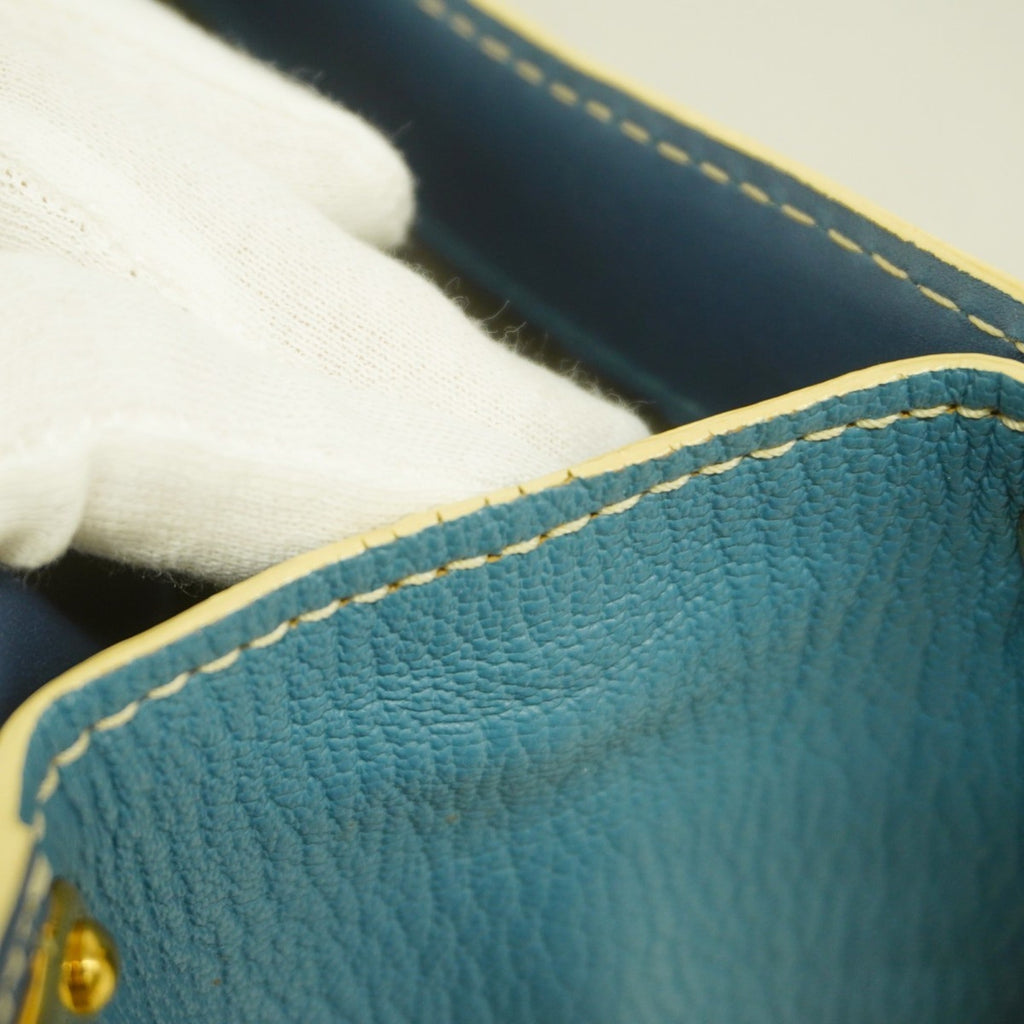 Louis Vuitton Blue Handbag (Pre-Owned)