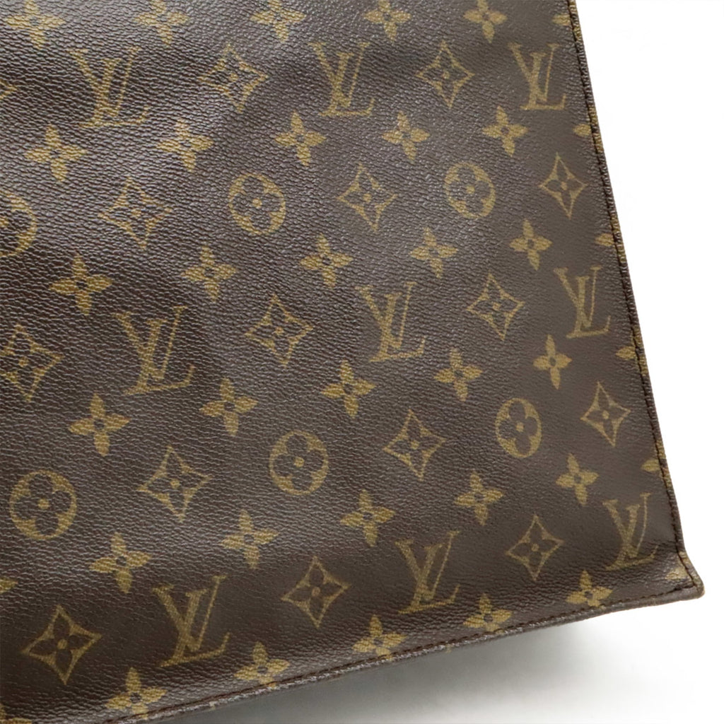 Louis Vuitton Brown Pvc Handbag Tote Bag (Pre-Owned)