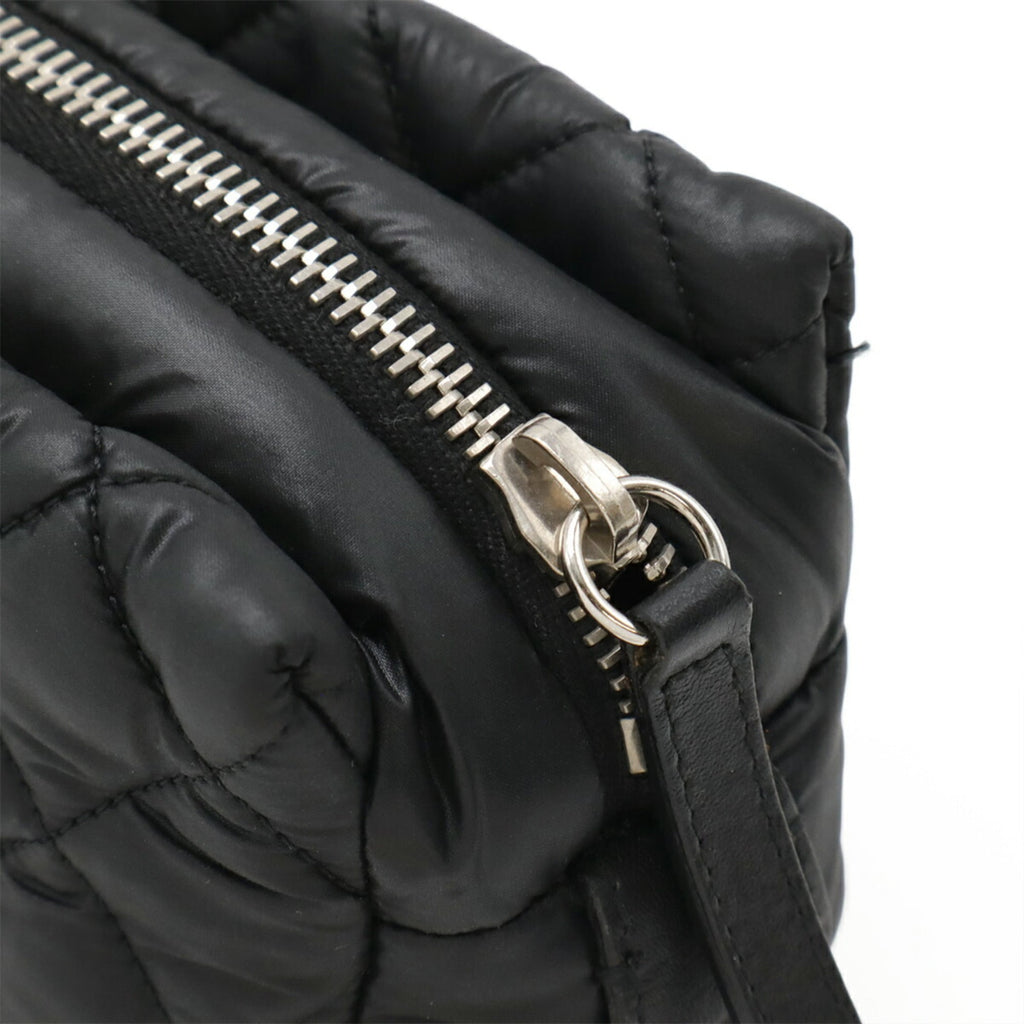 Chanel Black Nylon Wash Bag (Pre-Owned)