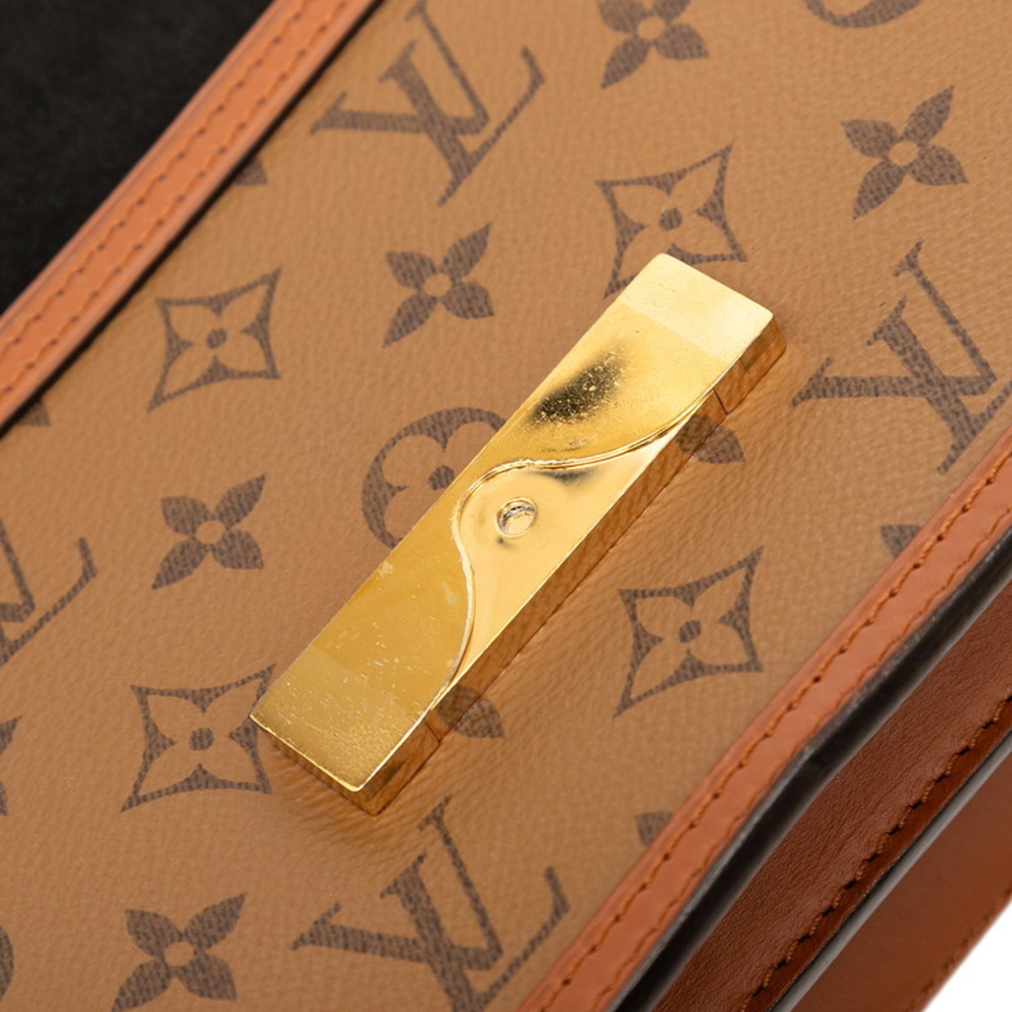 Louis Vuitton Brown Pvc Leather Shoulder Bag (Pre-Owned)