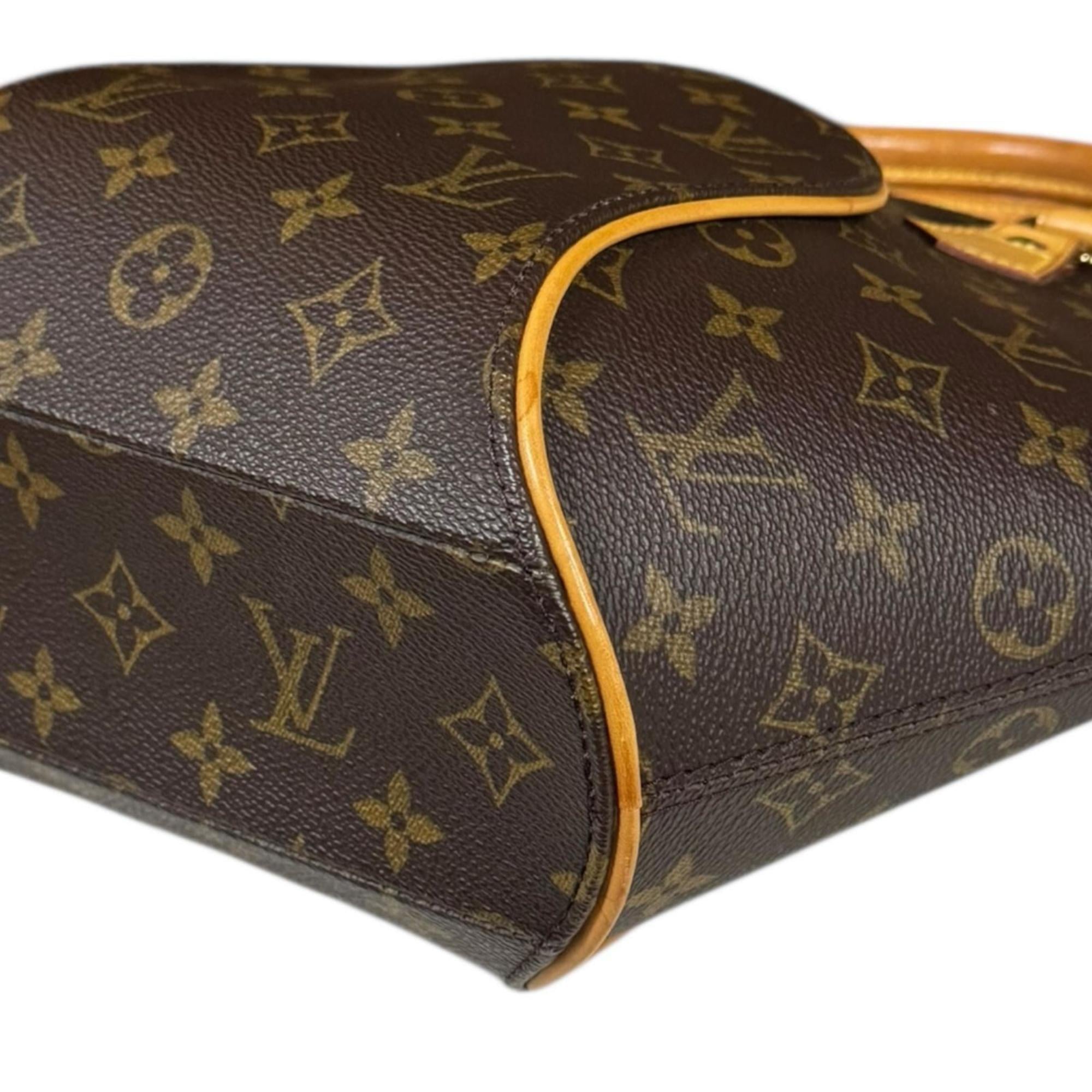 Louis Vuitton Brown Monogram Canvas Handbag (Pre-Owned)