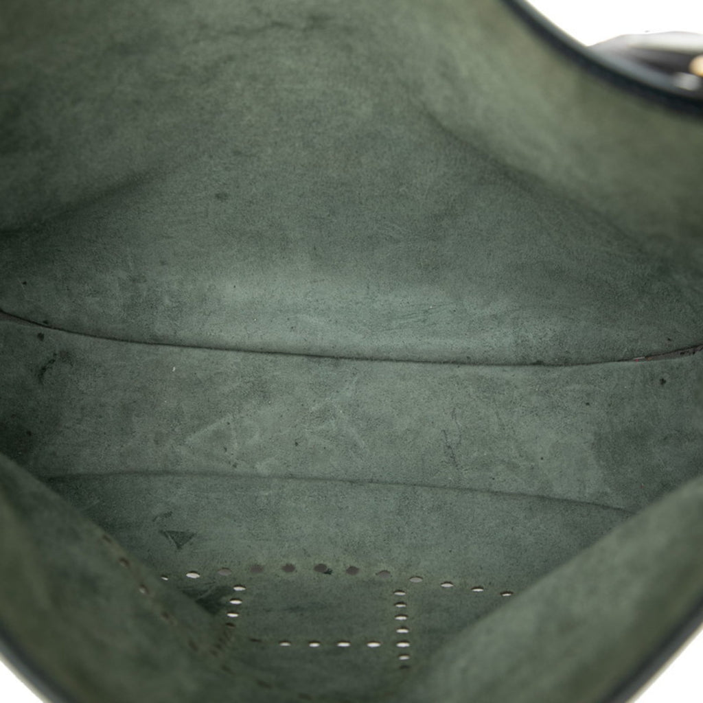 Hermes Navy Courchevel Leather Shoulder Bag (Pre-Owned)