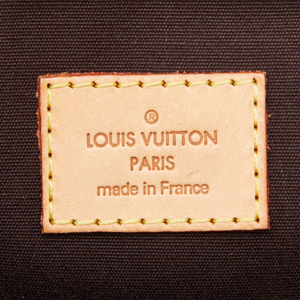 Louis Vuitton Amarante Purple Patent Leather Leather Shoulder Bag Tote Bag (Pre-Owned)