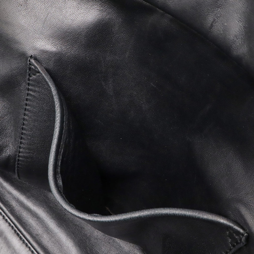 Loewe Black Brown Leather Boston Bag Handbag (Pre-Owned)