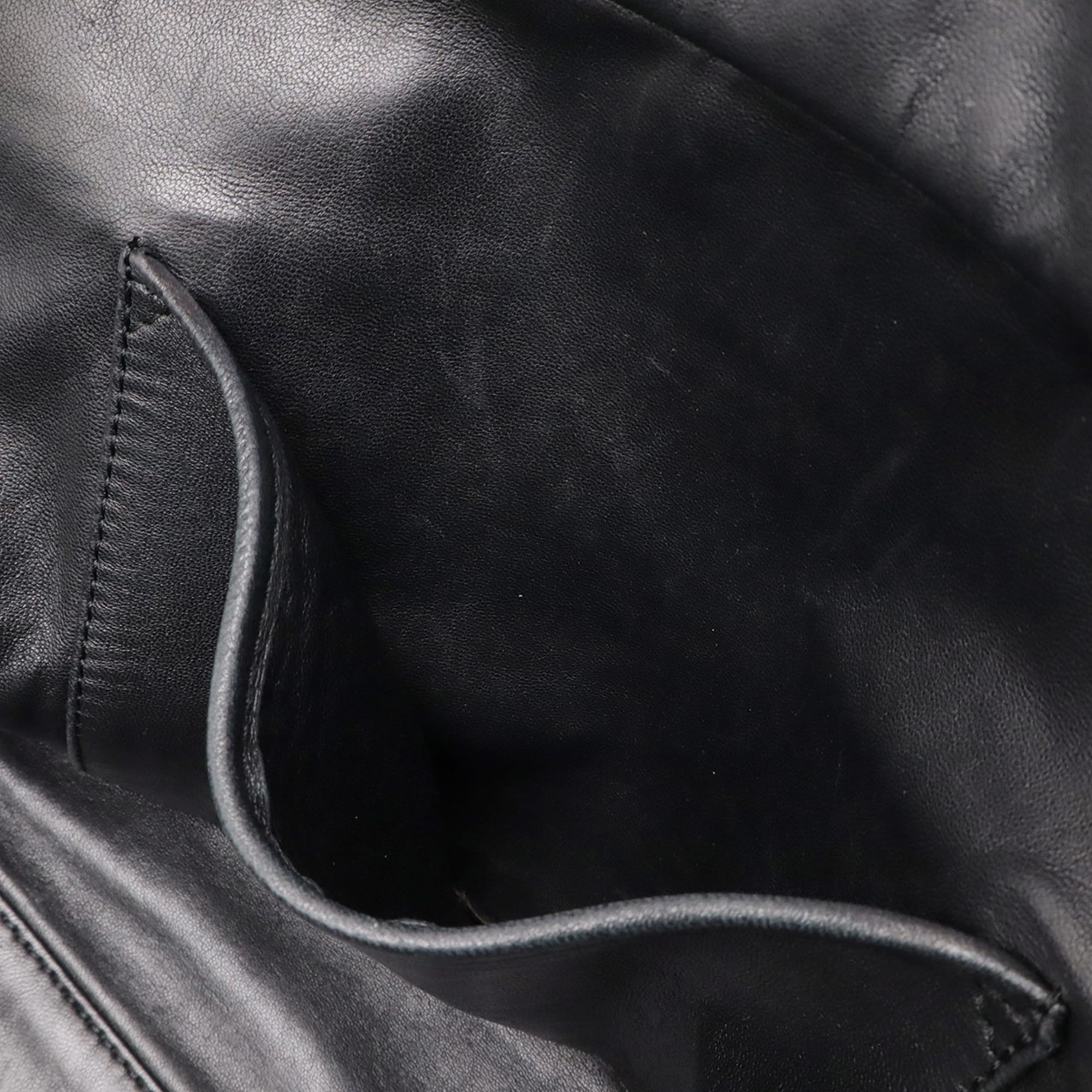 Loewe Black Brown Leather Boston Bag Handbag (Pre-Owned)