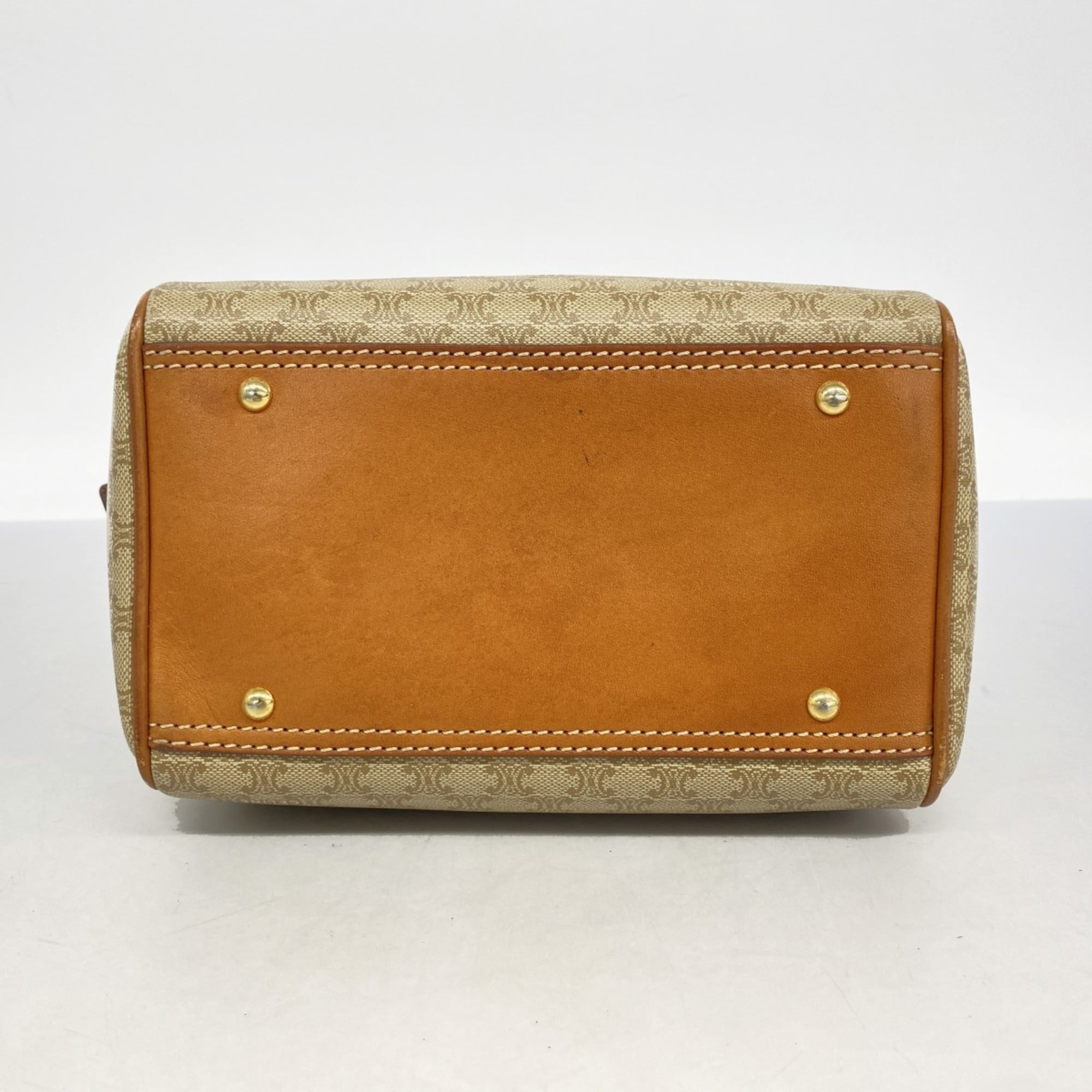 Celine Beige Pvc Handbag (Pre-Owned)