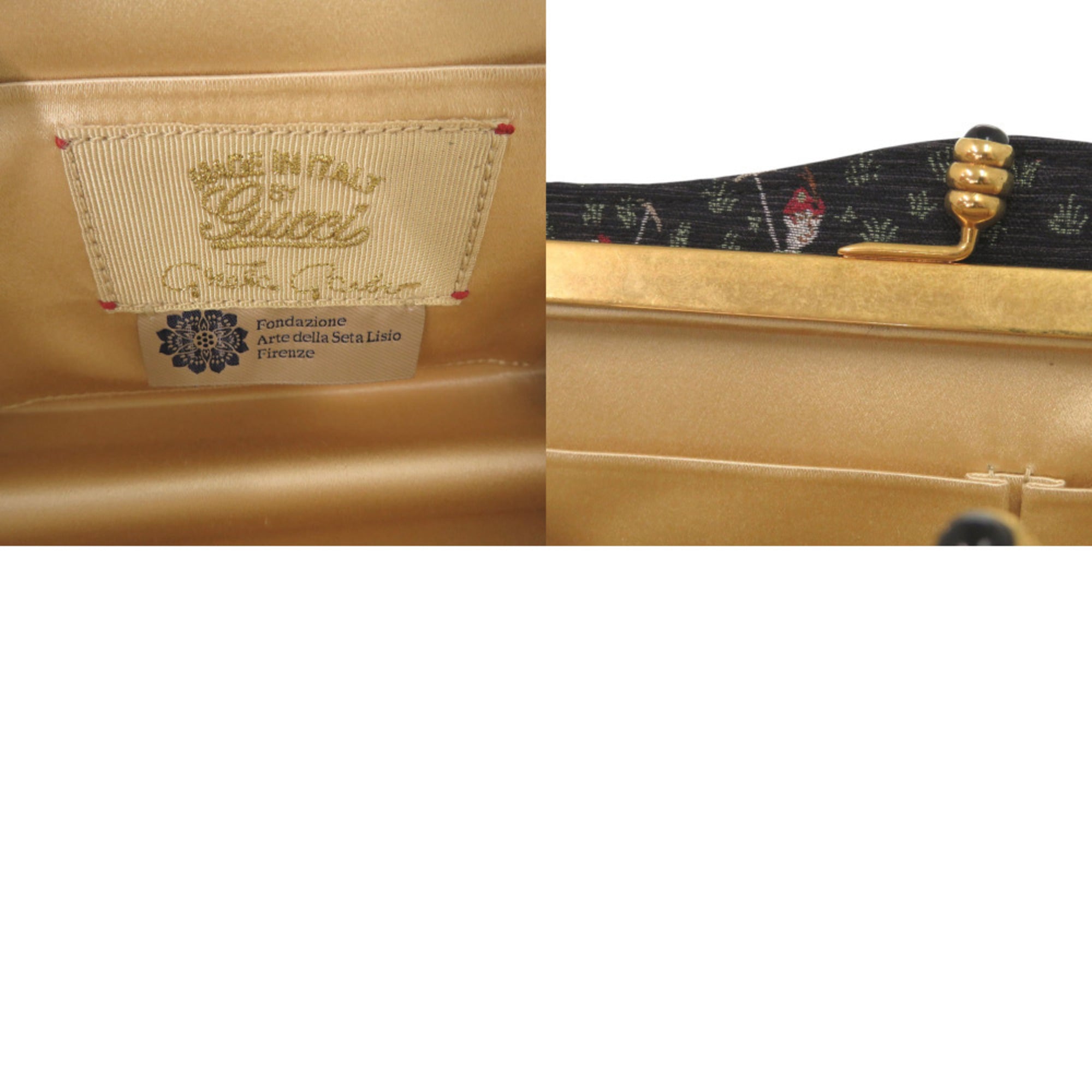 Gucci Black Canvas Clutch Bag (Pre-Owned)