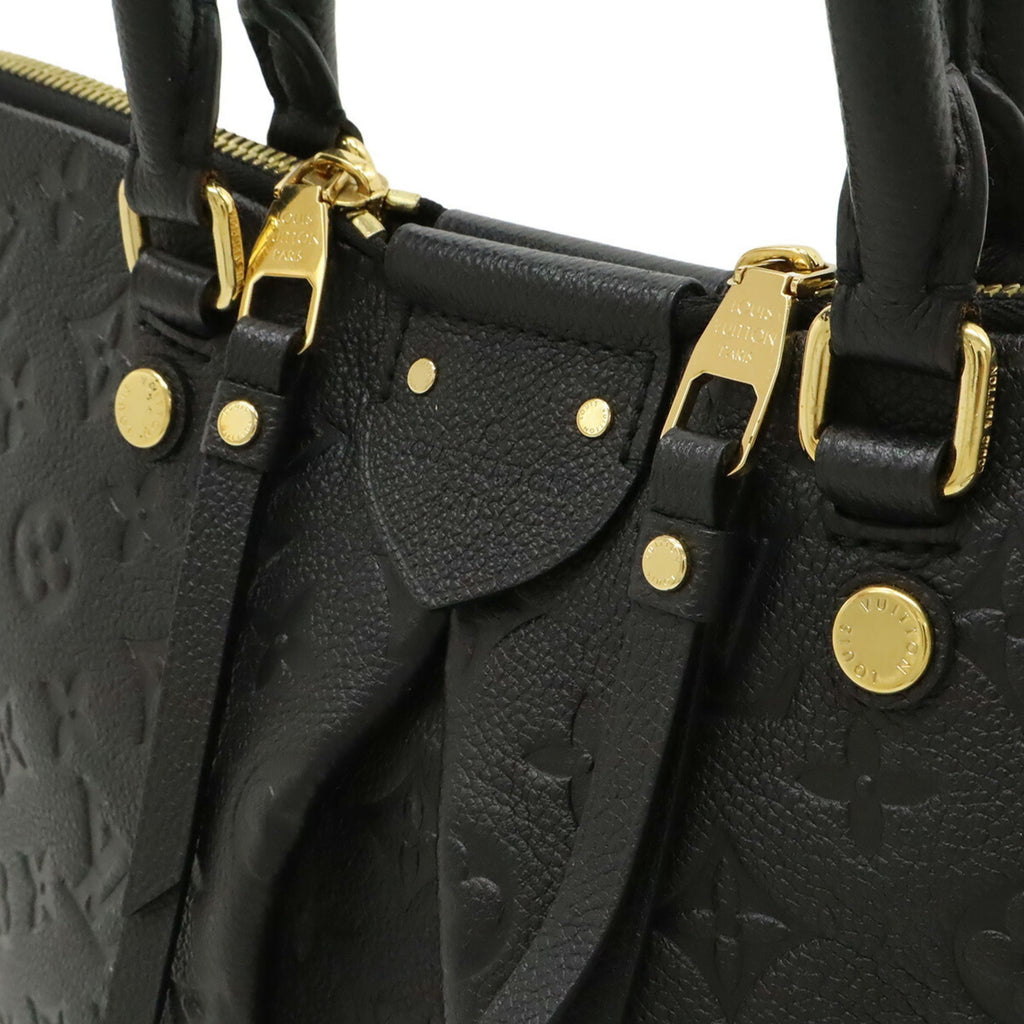 Louis Vuitton Black Noir Monogram Empreinte Handbag Shoulder Bag (Pre-Owned)