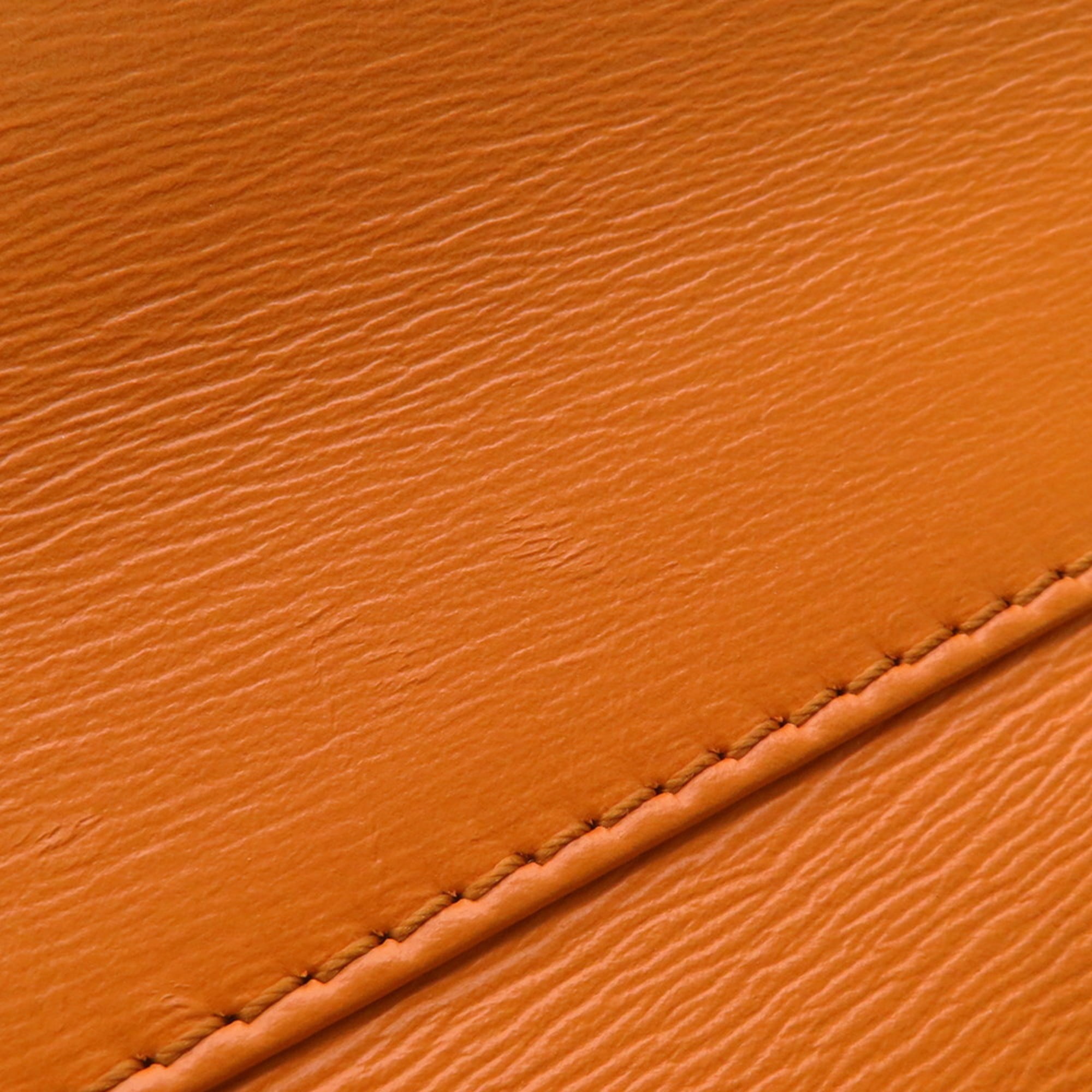 Louis Vuitton Blue Orange Saffron Leather Clutch Bag (Pre-Owned)