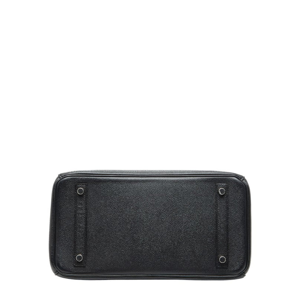 Hermes Black Epsom Leather Handbag (Pre-Owned)