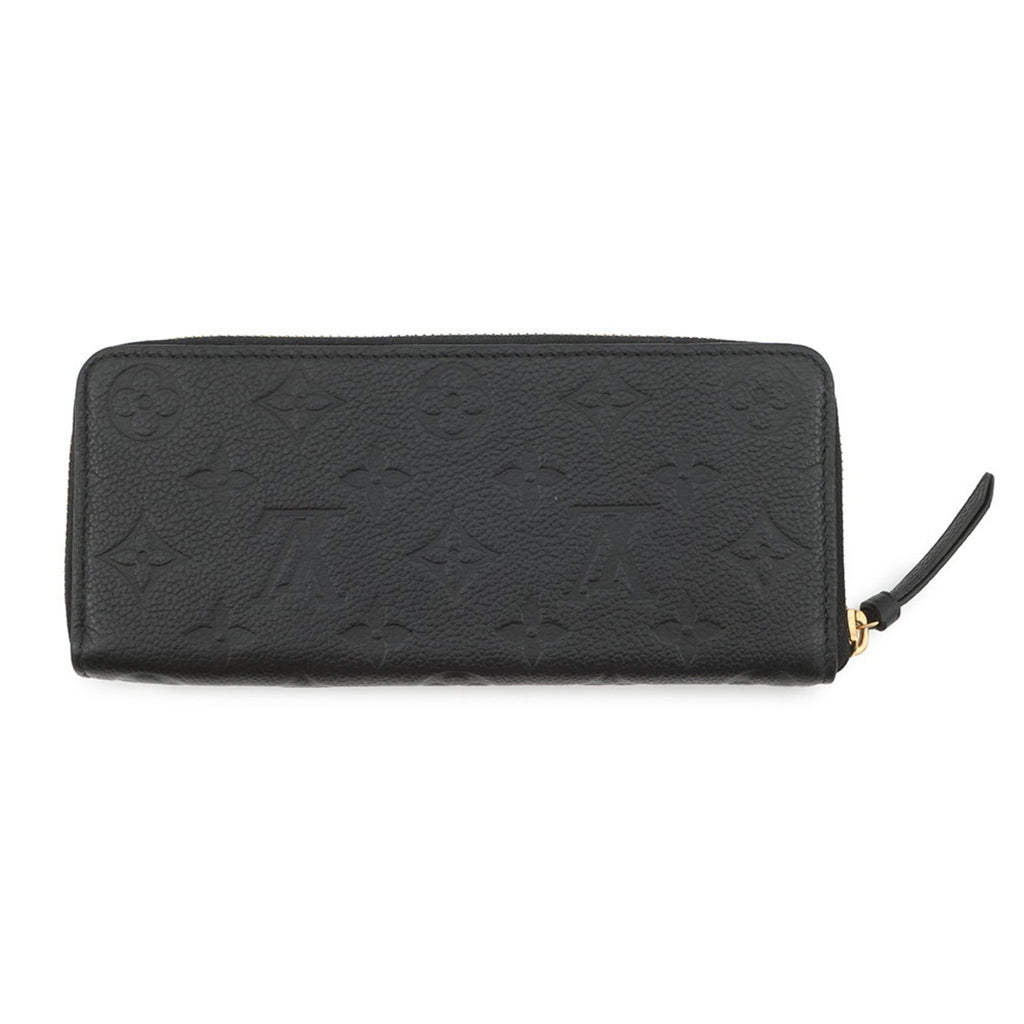 Louis Vuitton Monogram Empreinte Black Noir Monogram Empreinte Long Wallet (Bi-Fold) (Pre-Owned)