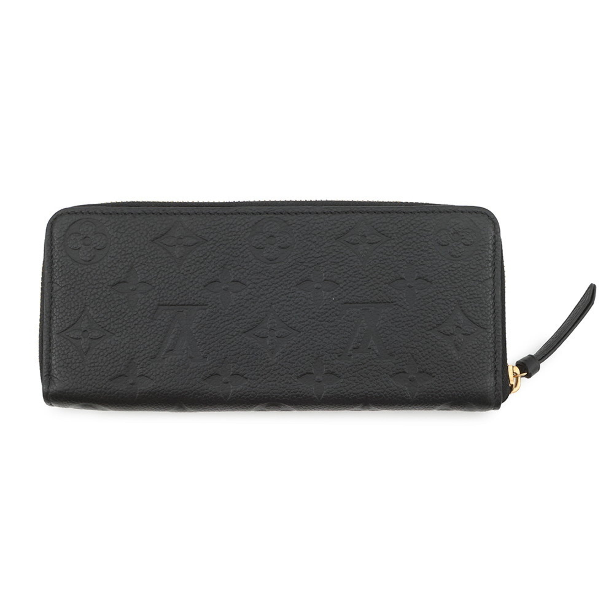 Louis Vuitton Monogram Empreinte Black Noir Monogram Empreinte Long Wallet (Bi-Fold) (Pre-Owned)