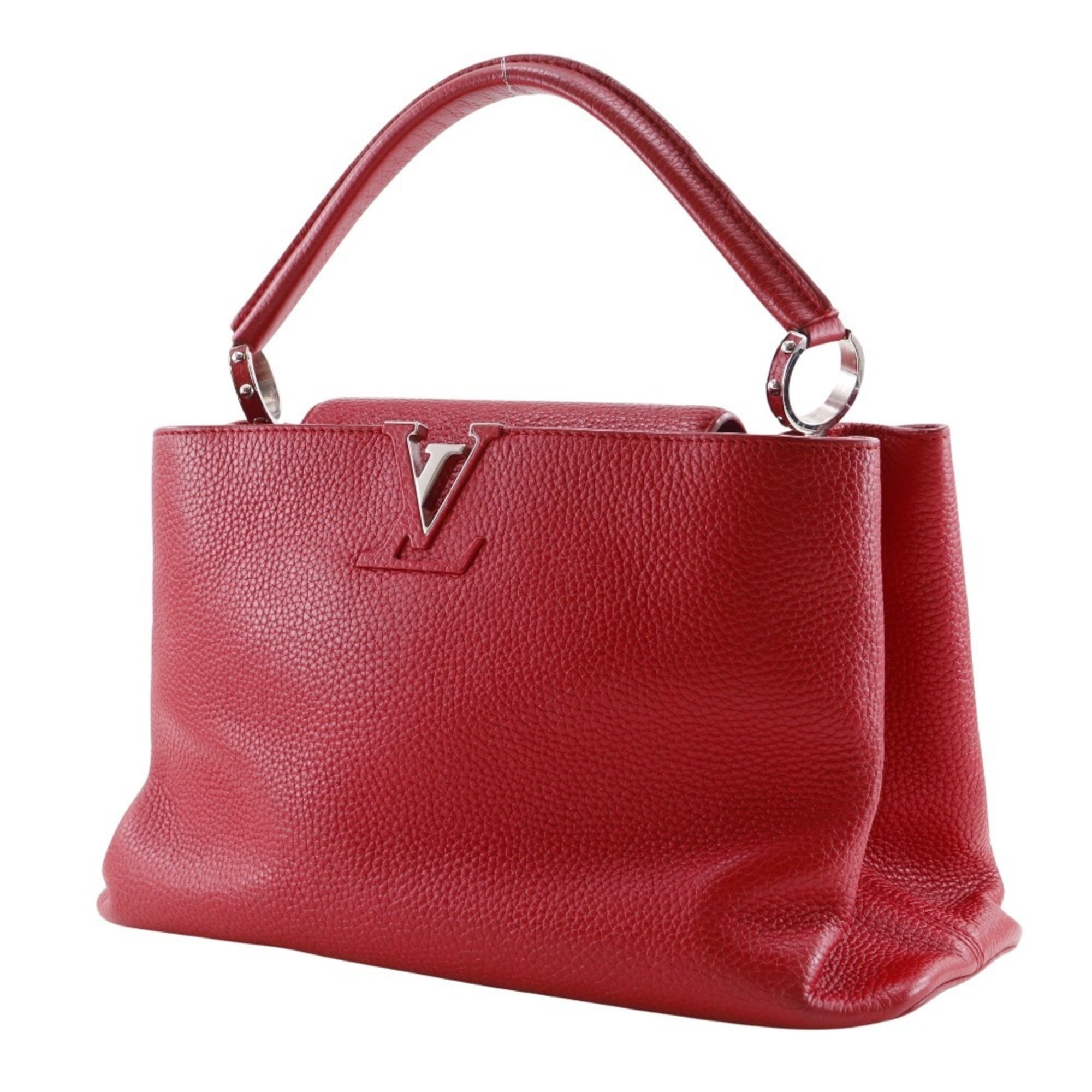 Louis Vuitton Red Color Handbag (Pre-Owned)