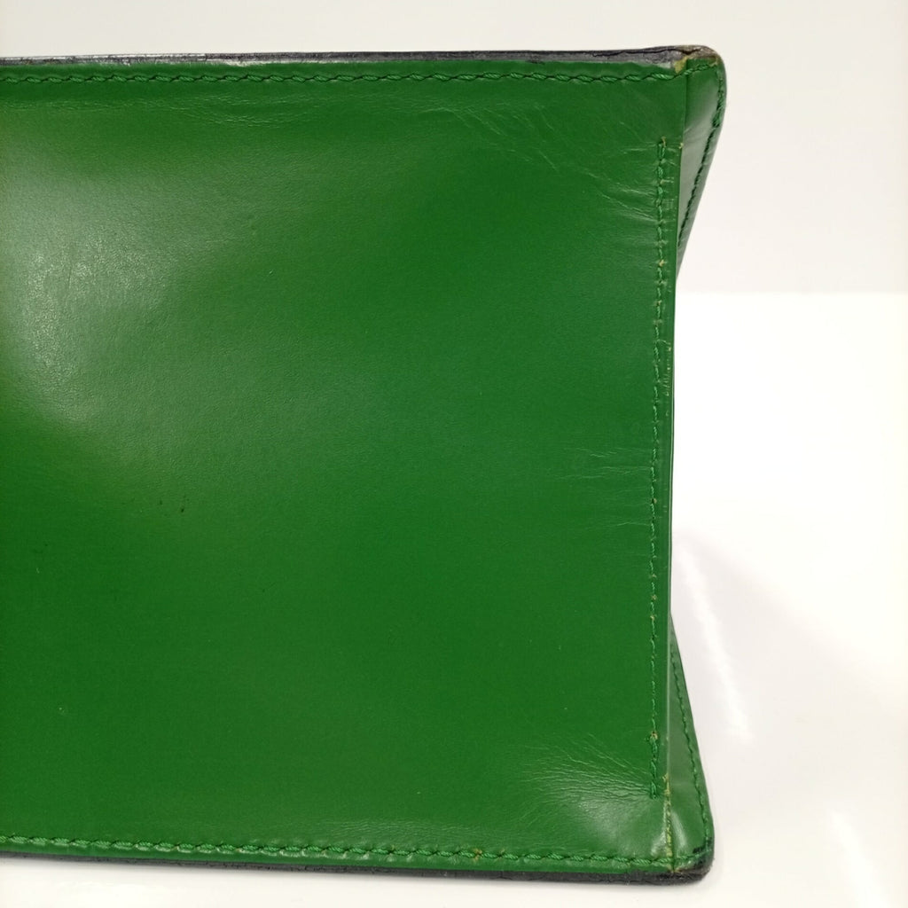 Louis Vuitton Borneo Green Green Epi Leather Handbag (Pre-Owned)