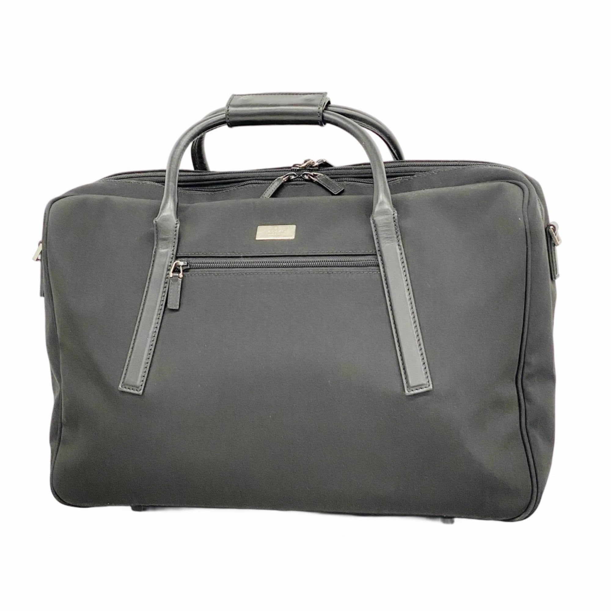 Gucci Black Nylon Boston Bag (Pre-Owned)