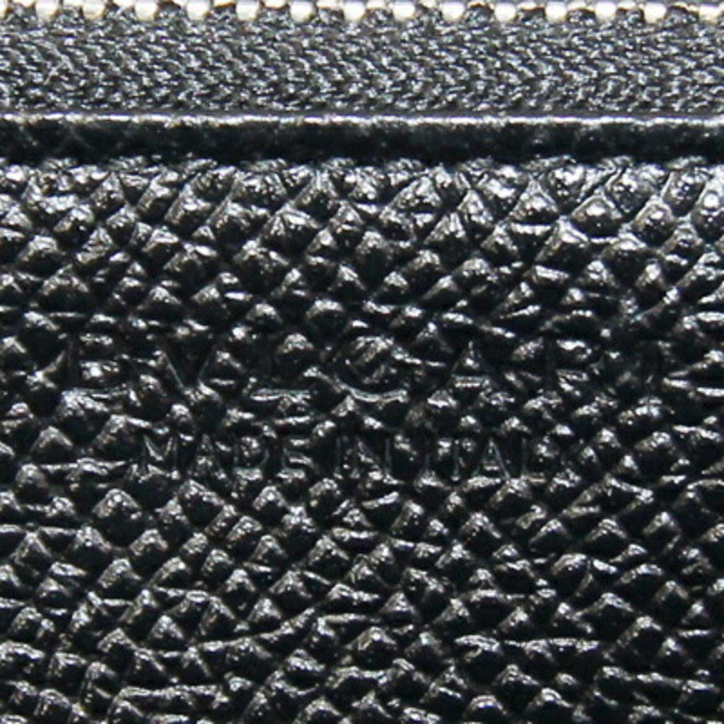 Bvlgari Black Leather Long Wallet (Bi-Fold) (Pre-Owned)