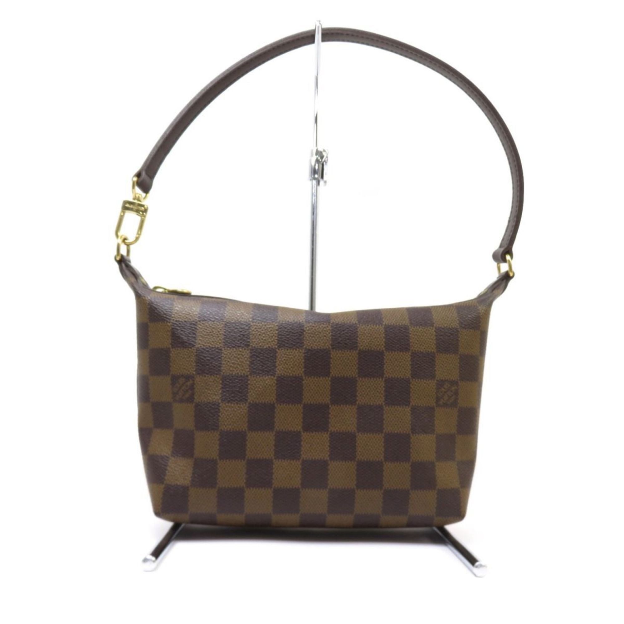 Louis Vuitton Damier Canvas Ebene Handbag Pouch Shoulder Bag (Pre-Owned)