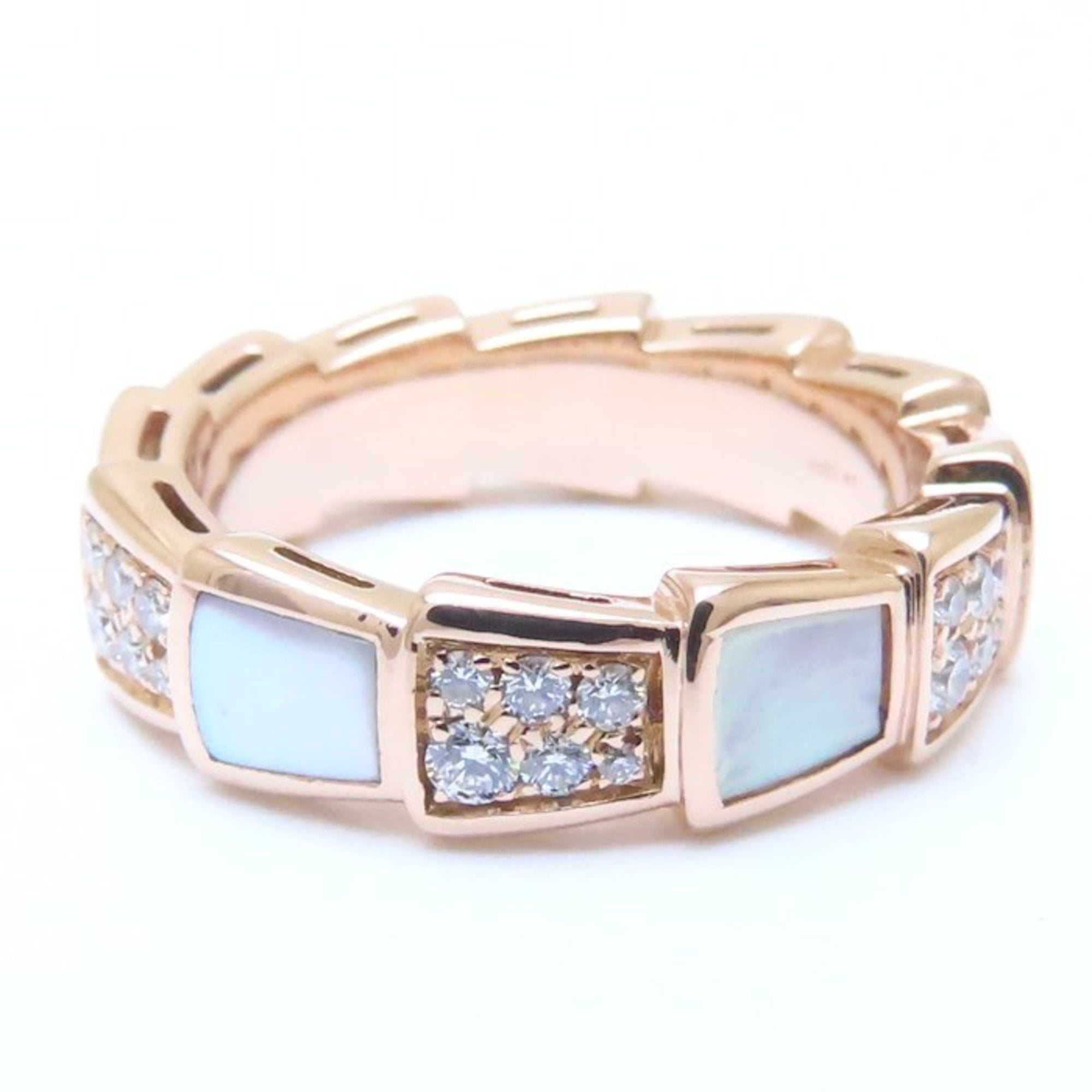 Bvlgari Serpenti Pink Band Ring (Pre-Owned)