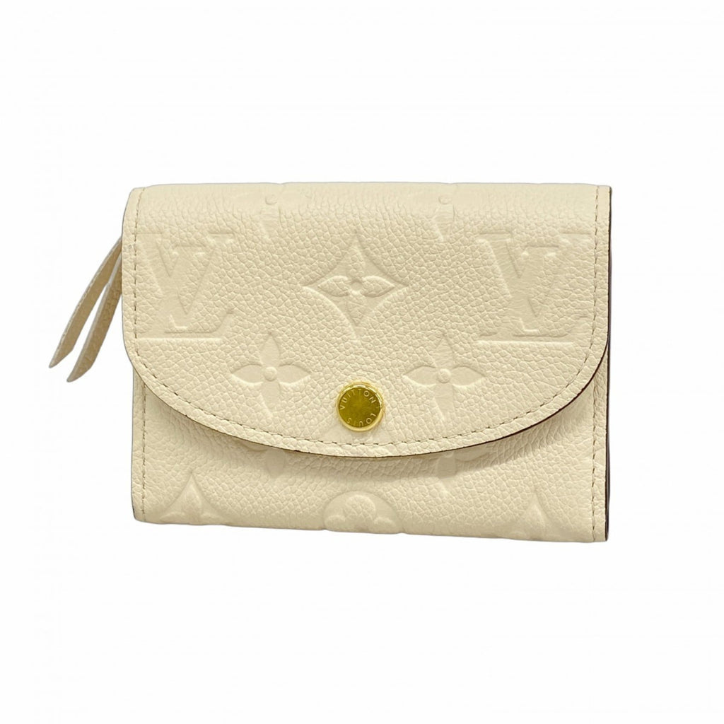 Louis Vuitton Cream Coin Purse/Coin Case (Pre-Owned)