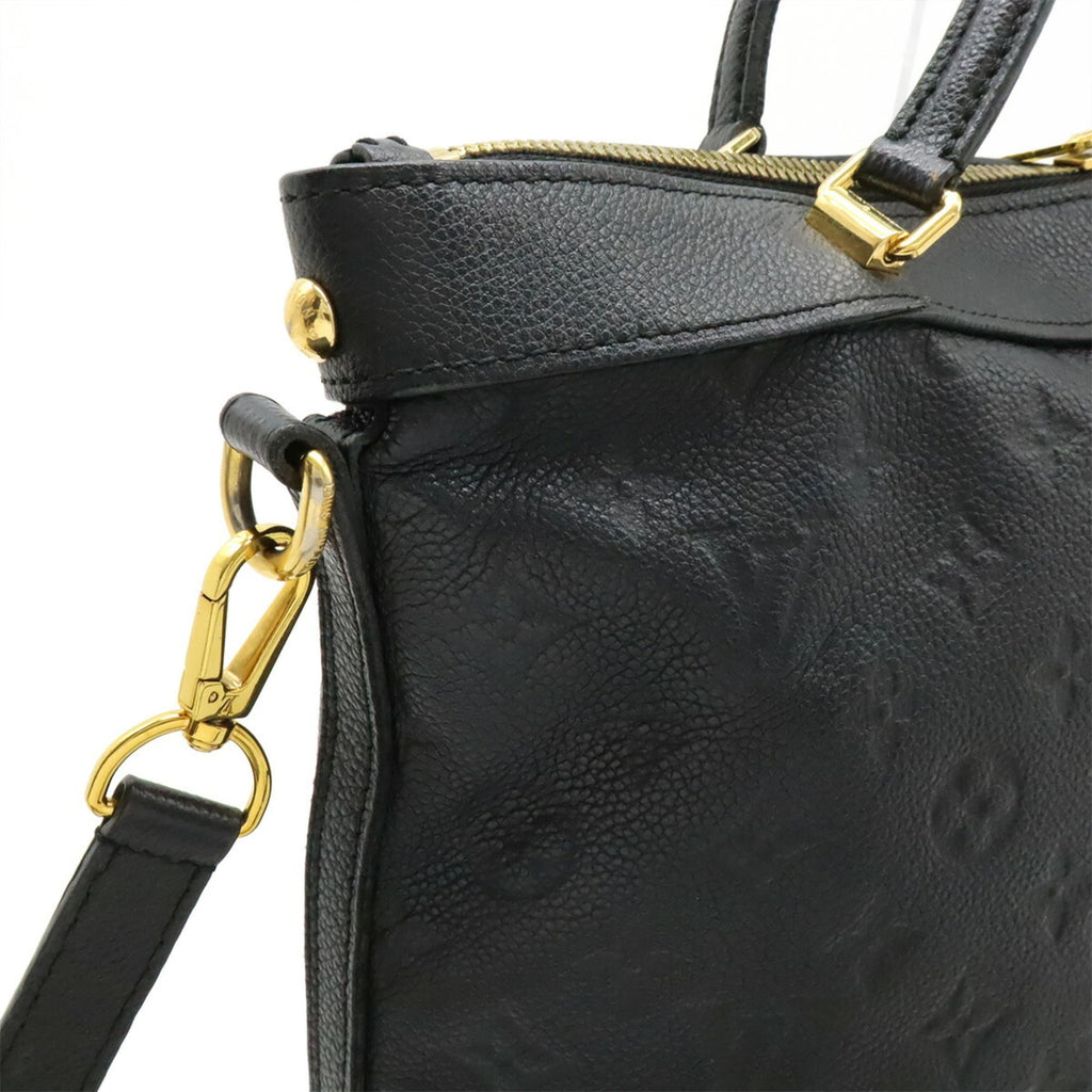 Louis Vuitton Black Noir Monogram Empreinte Handbag Shoulder Bag Tote Bag (Pre-Owned)