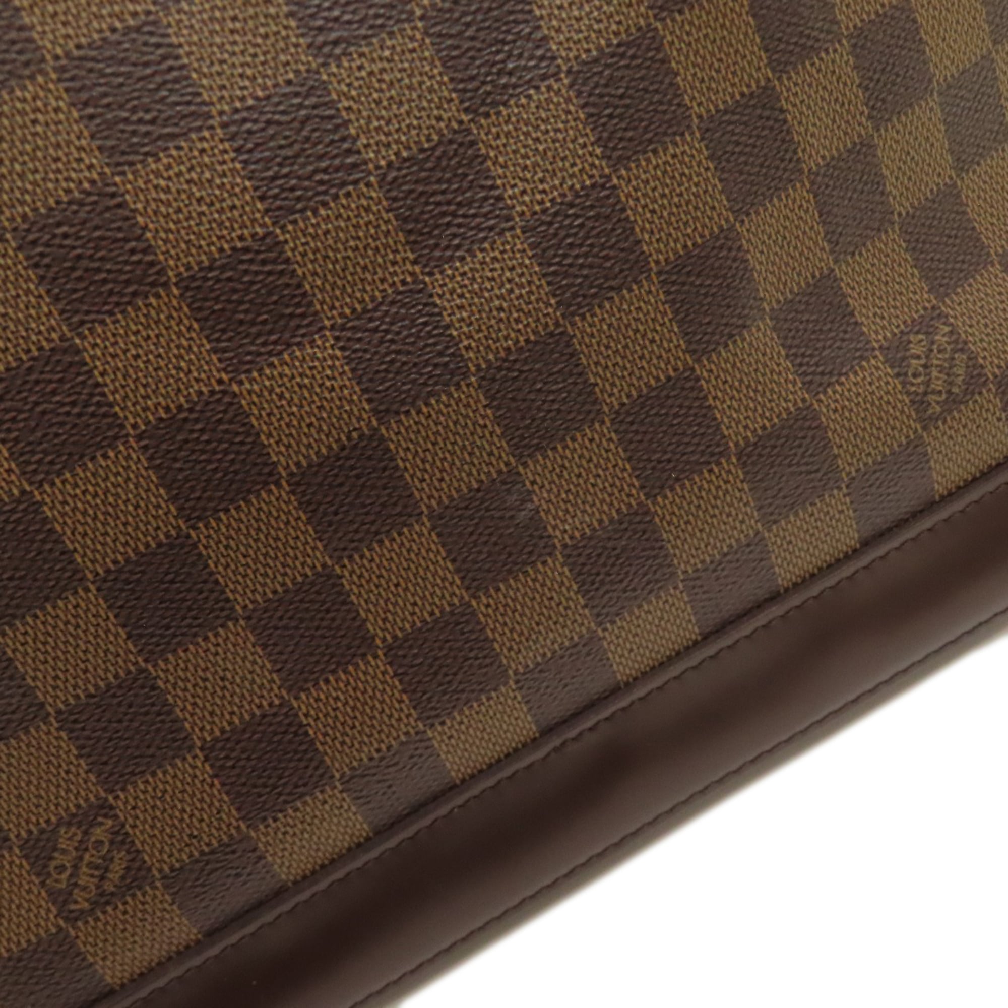Louis Vuitton Damier Canvas Ebene Damier Canvas Handbag (Pre-Owned)