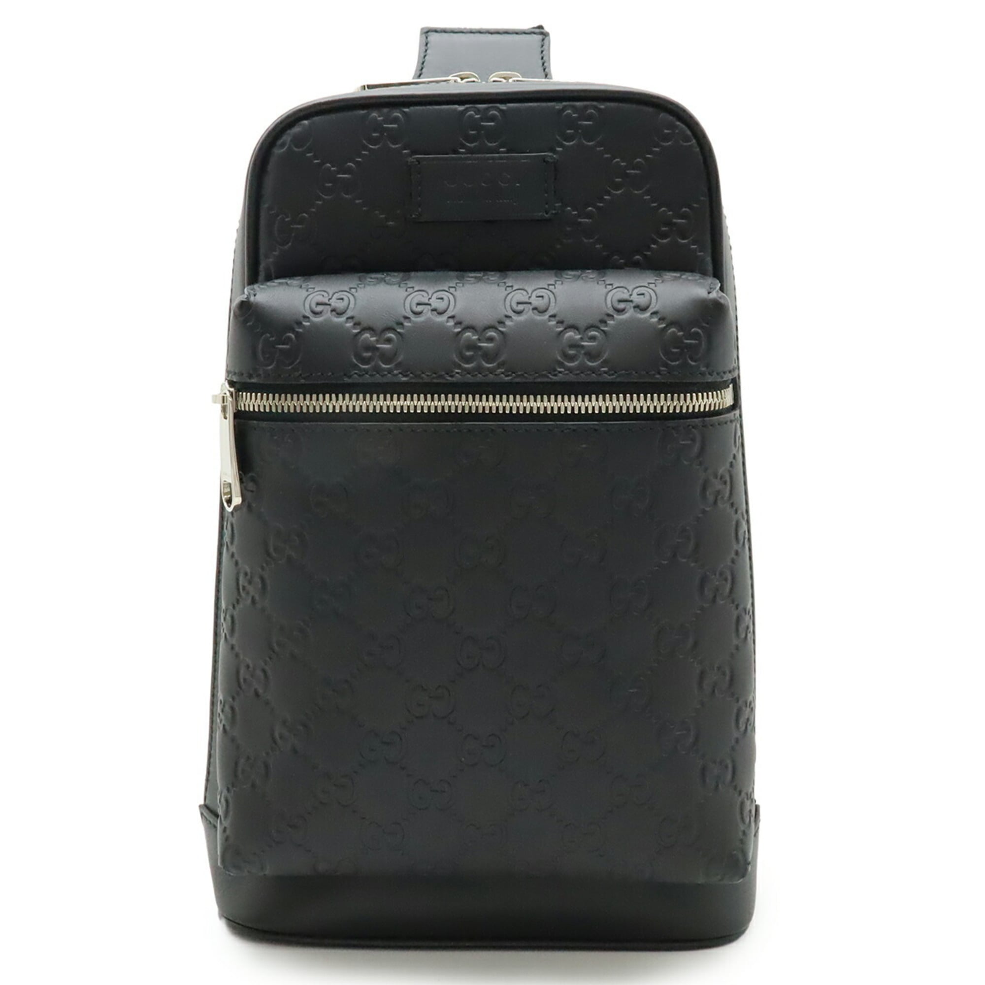 Gucci Black Leather Shoulder Bag (Pre-Owned)