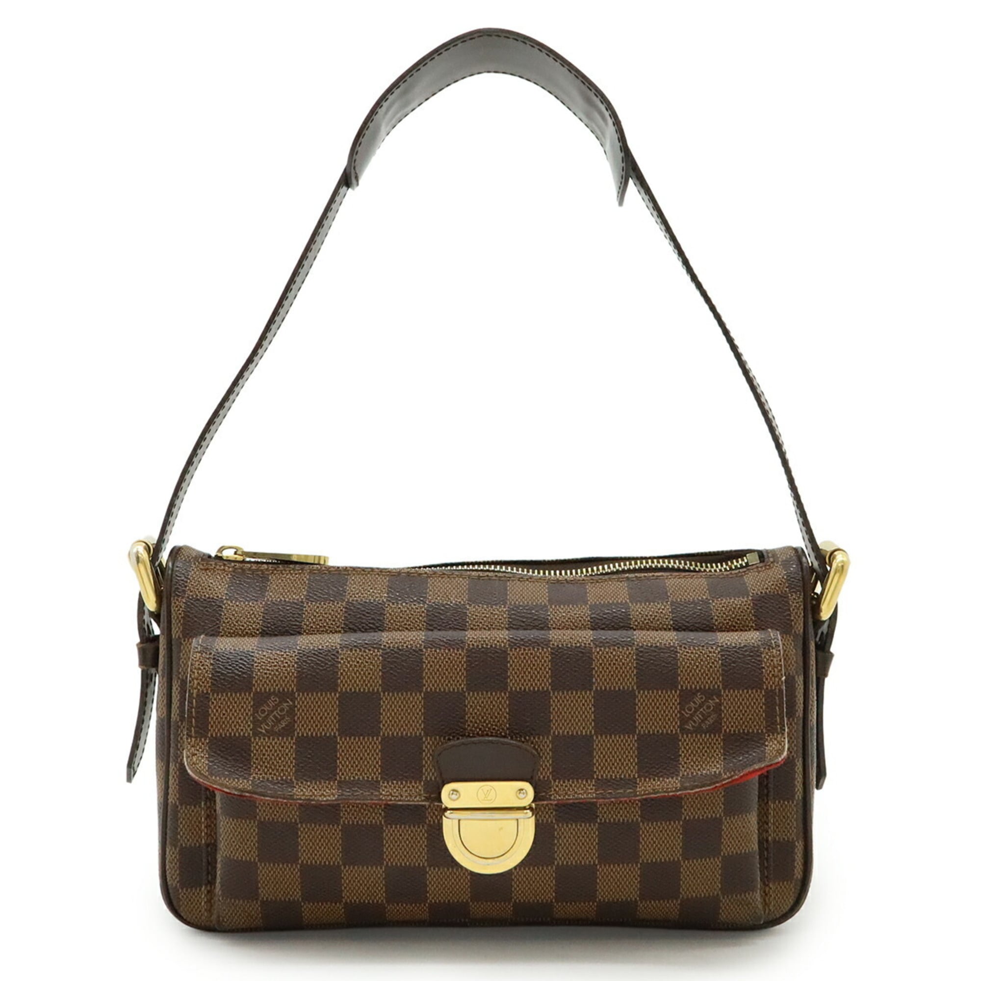 Louis Vuitton Damier Brown Pvc Shoulder Bag (Pre-Owned)