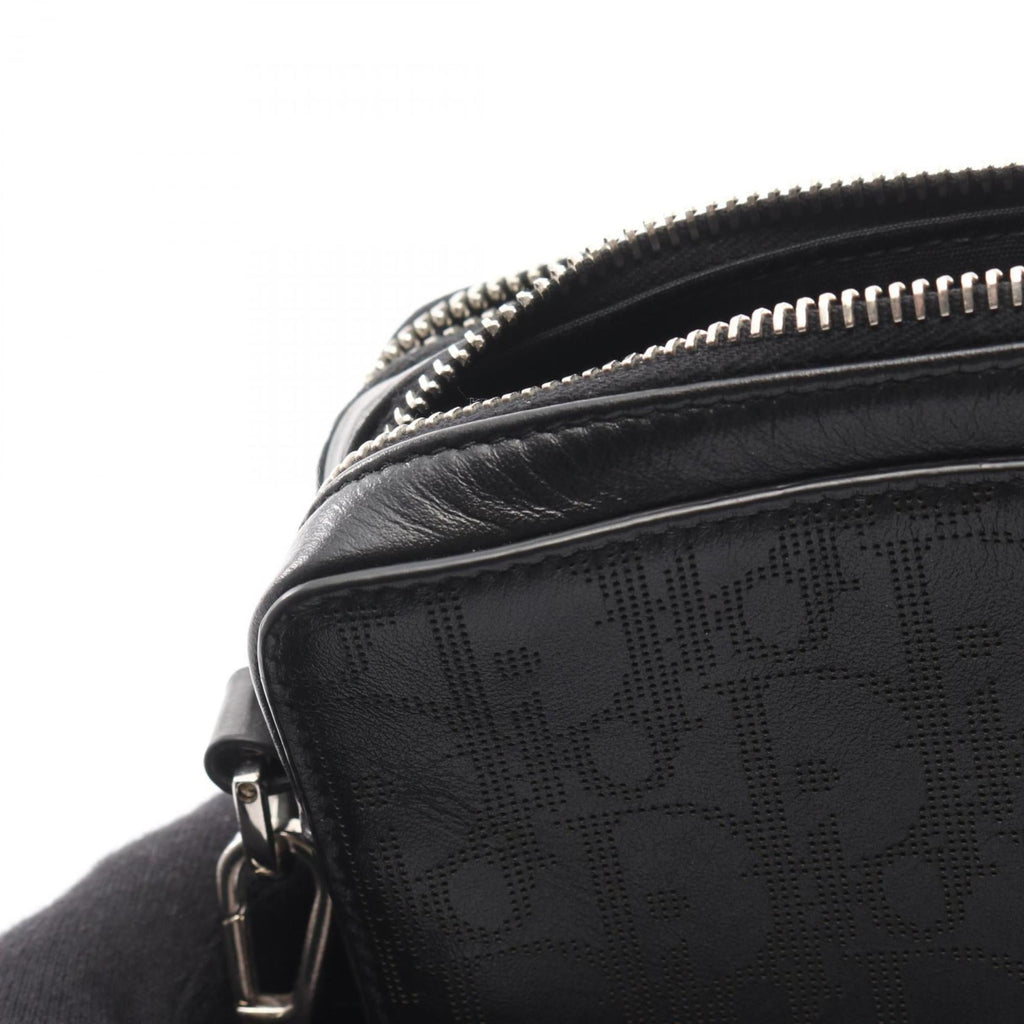 Christian Dior Black Leather Shoulder Bag (Pre-Owned)