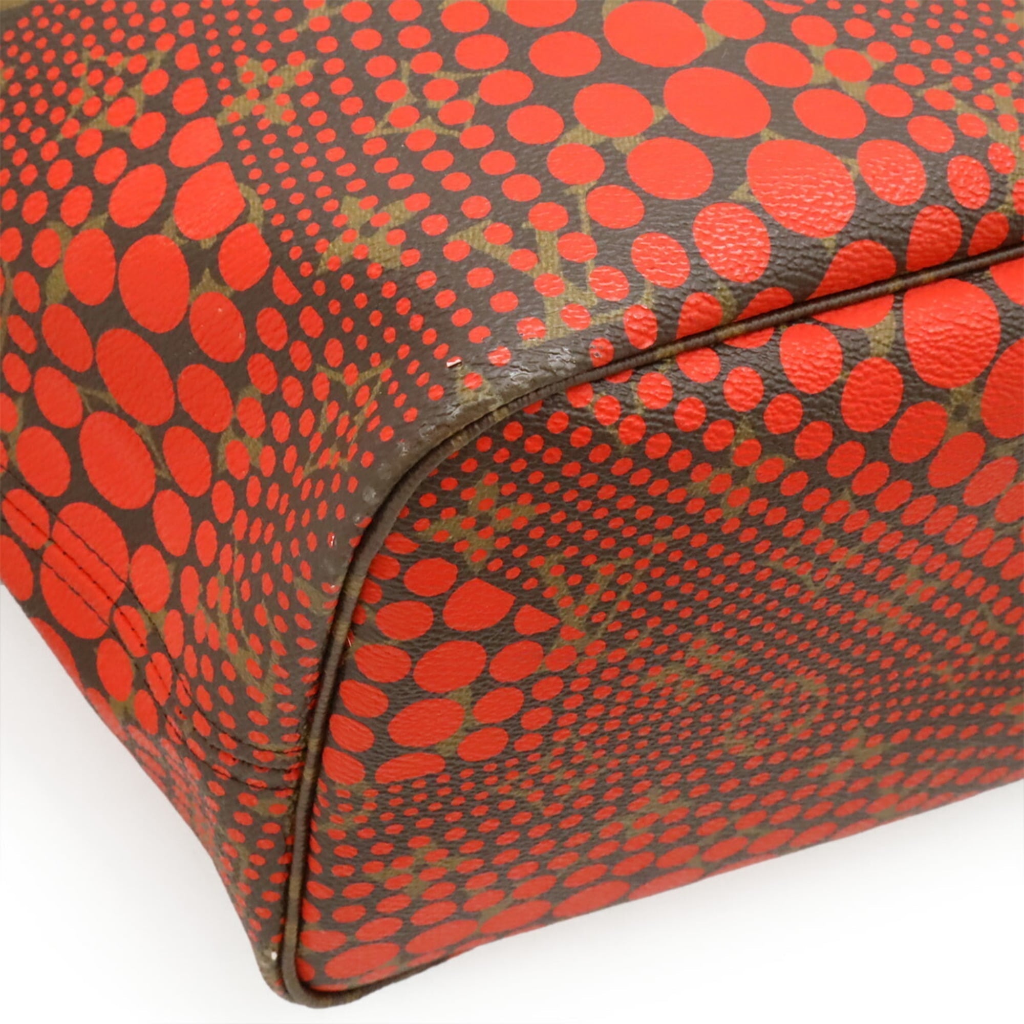 Louis Vuitton Yayoi Kusama Rouge Monogram Tote Bag (Pre-Owned)
