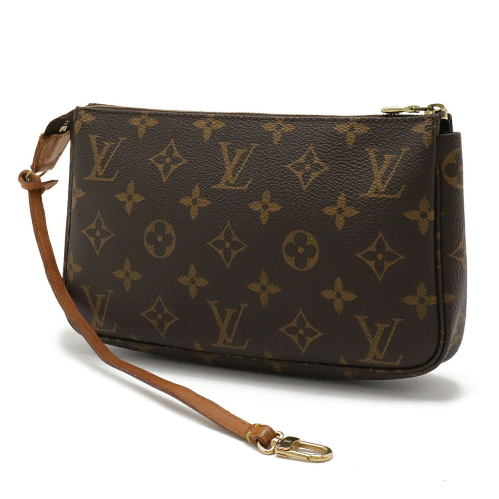 Louis Vuitton Monogram Brown Monogram Handbag Pochette (Pre-Owned)