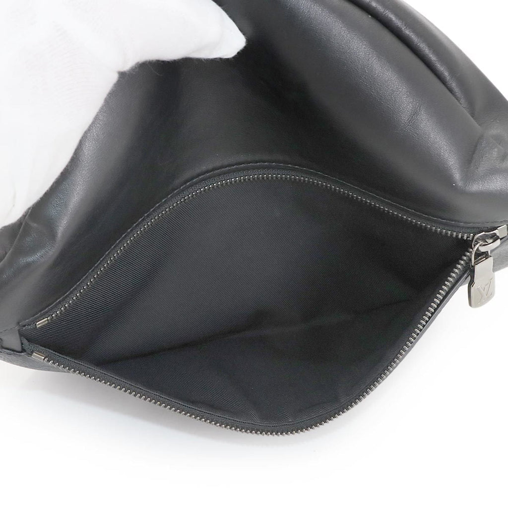 Louis Vuitton Black Gray Monogram Eclipse Monogram Eclipse Fanny Pack Sling Bag (Pre-Owned)
