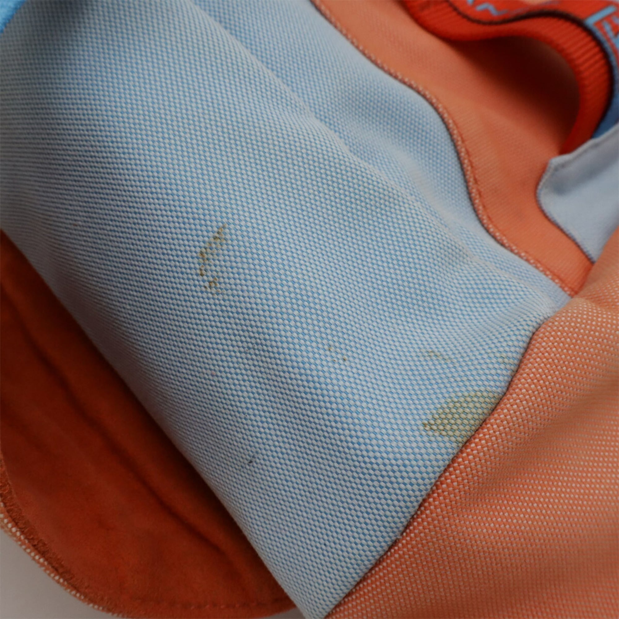 Chanel Sport Light Blue Orange Red Canvas Backpack (Pre-Owned)