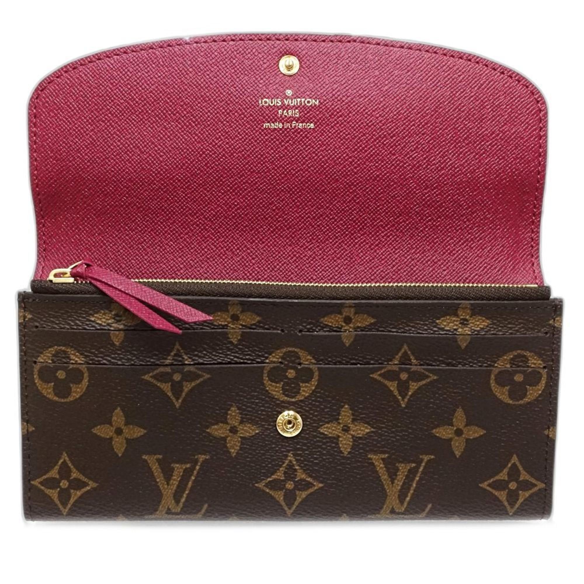 Louis Vuitton Monogram Brown Monogram Monogram Long Wallet (Bi-Fold) (Pre-Owned)