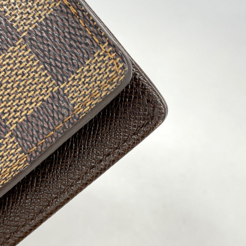 Louis Vuitton Ebene Long Bill Wallet (Bi-Fold) (Pre-Owned)
