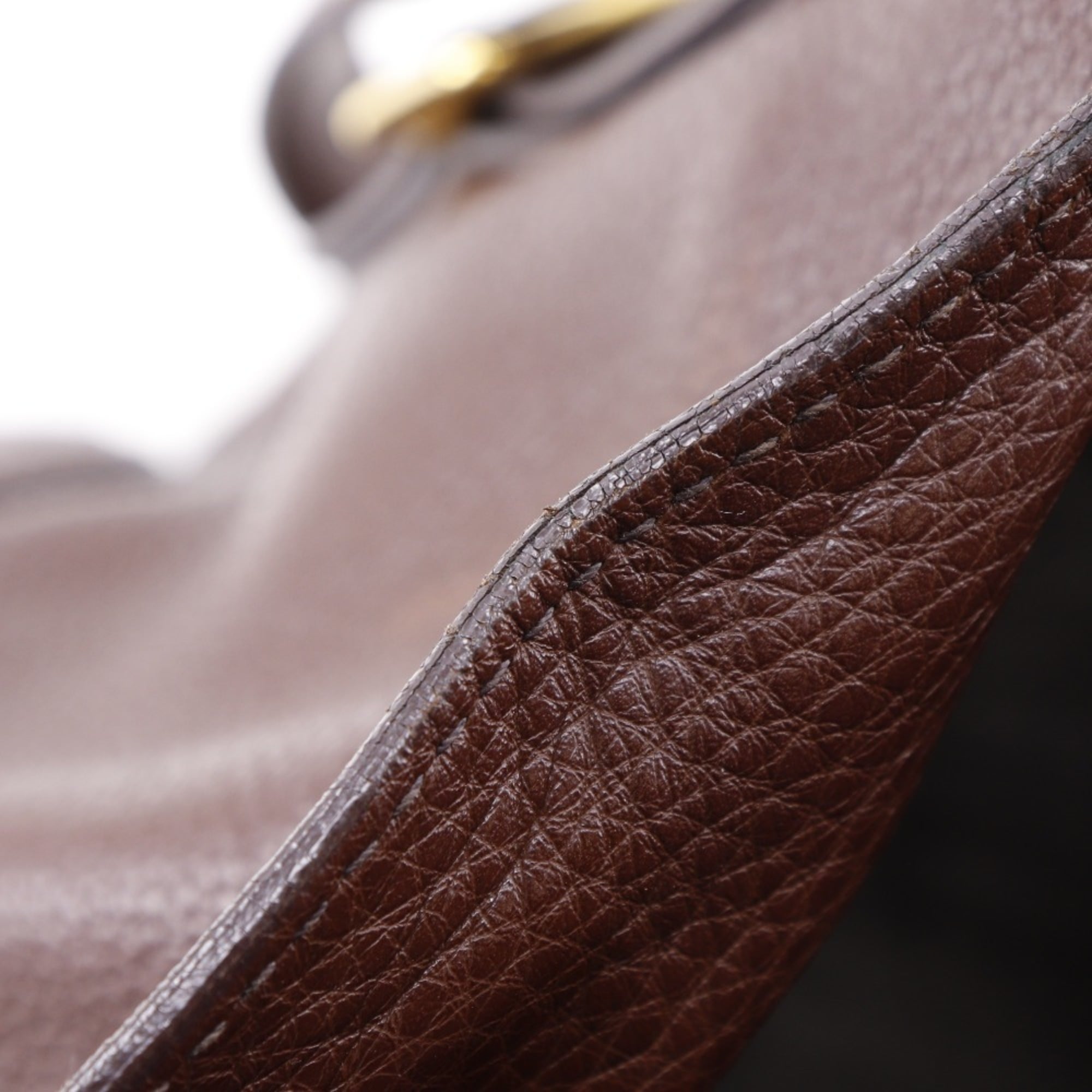 Prada Brown Leather Tote Bag (Pre-Owned)