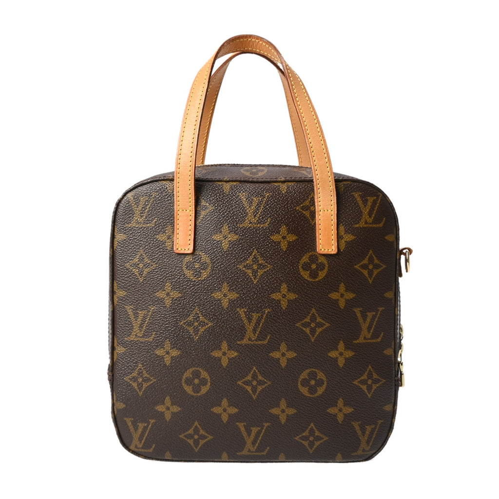 Louis Vuitton Brown Monogram Canvas Handbag (Pre-Owned)