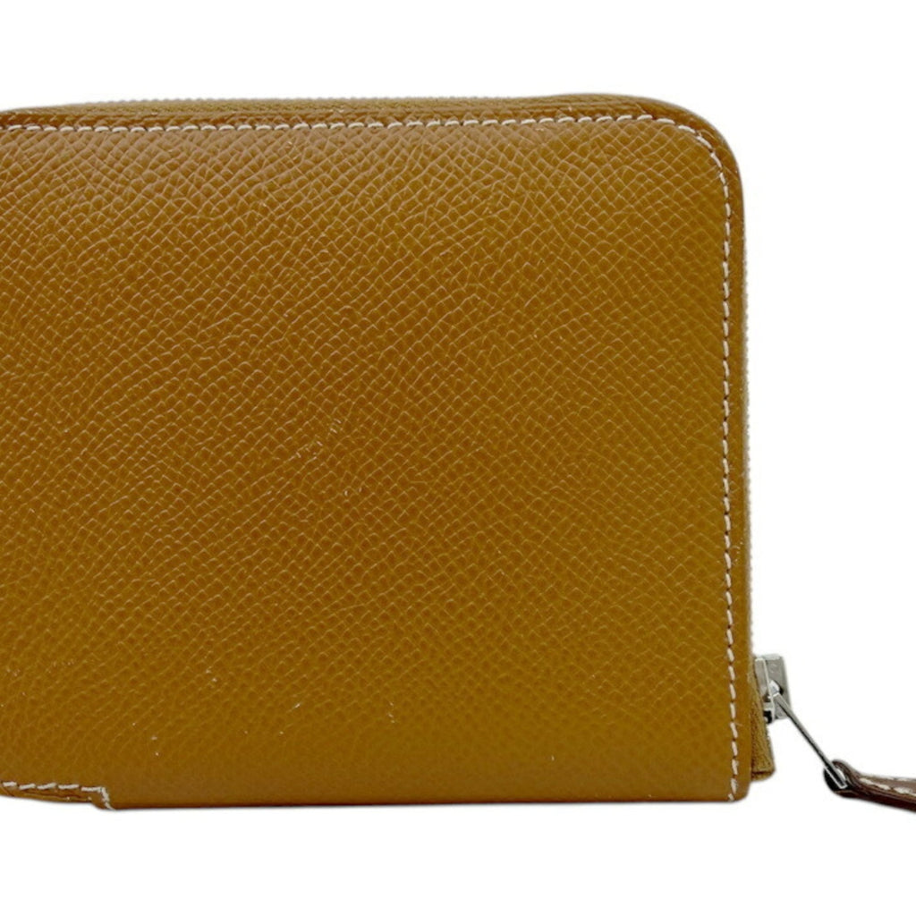 Hermes Gold Epsom Leather Coin Purse/Coin Case (Pre-Owned)