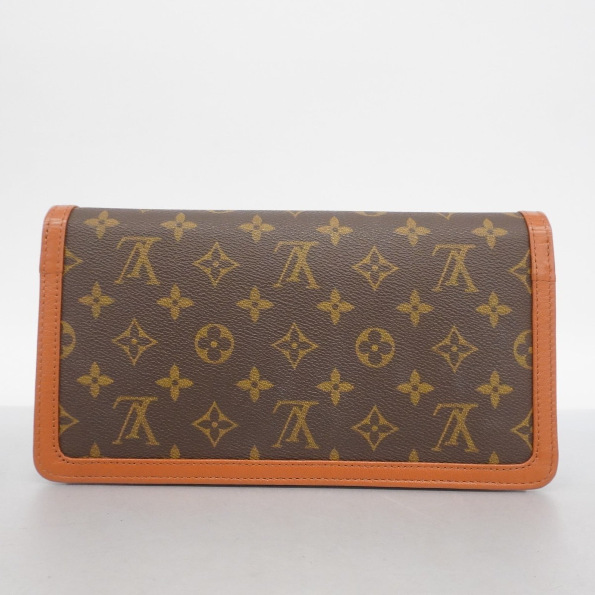 Louis Vuitton Brown Clutch Bag Pochette (Pre-Owned)