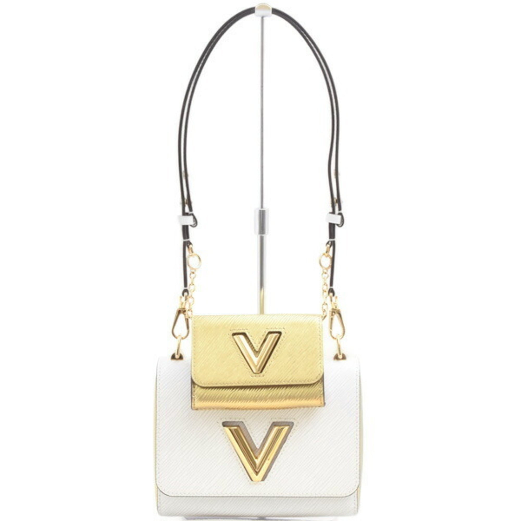 Louis Vuitton Epi White Epi Leather Shoulder Bag (Pre-Owned)