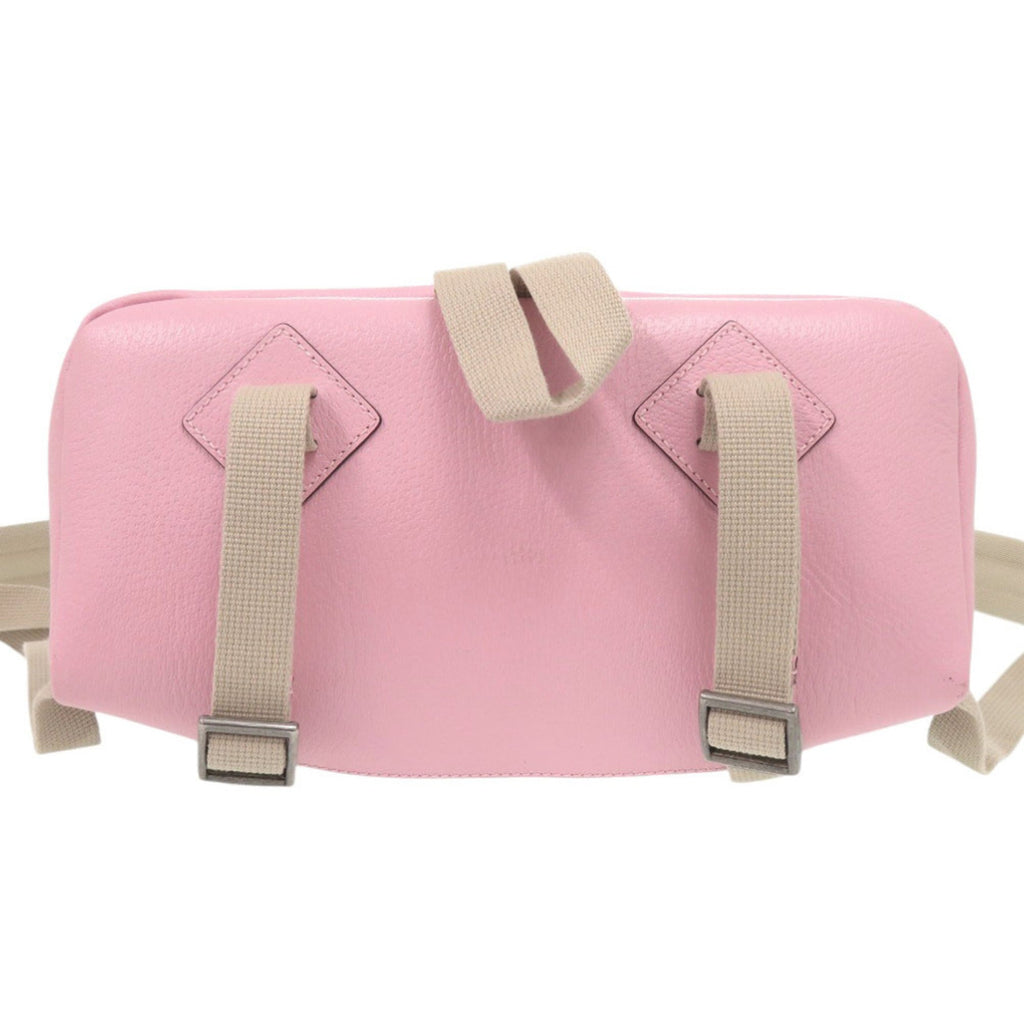 Gucci Multi-Color Pink Nylon Leather Backpack (Pre-Owned)