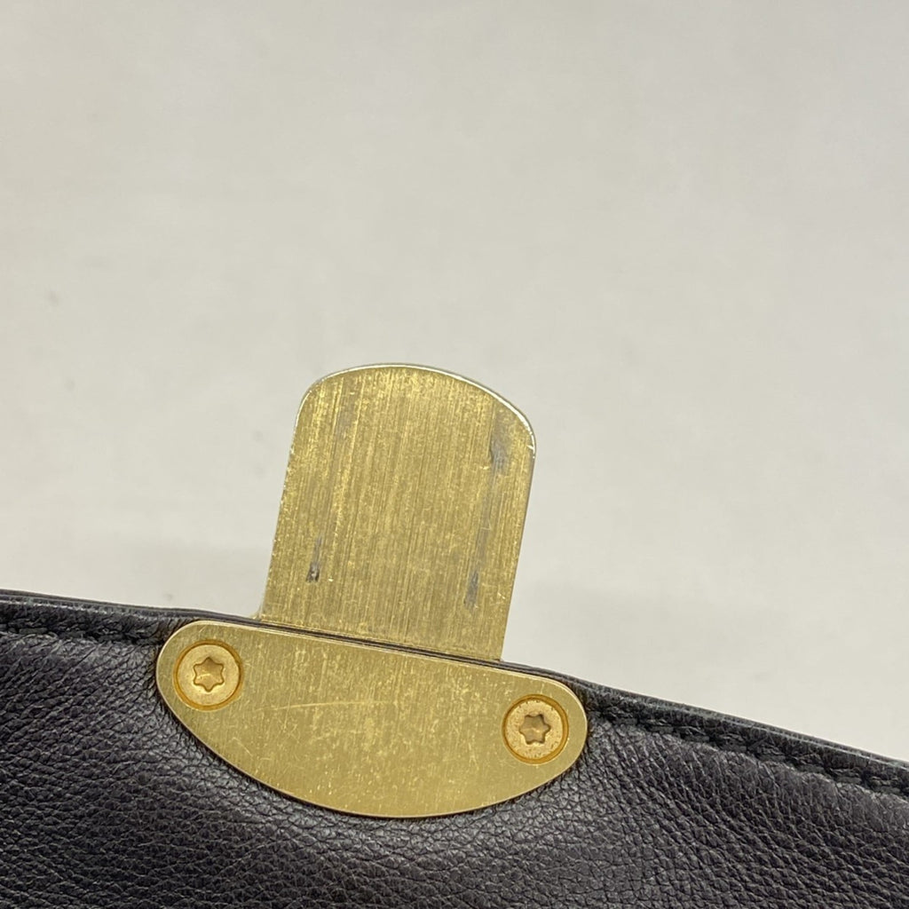 Louis Vuitton Noir Long Wallet (Tri-Fold) (Pre-Owned)
