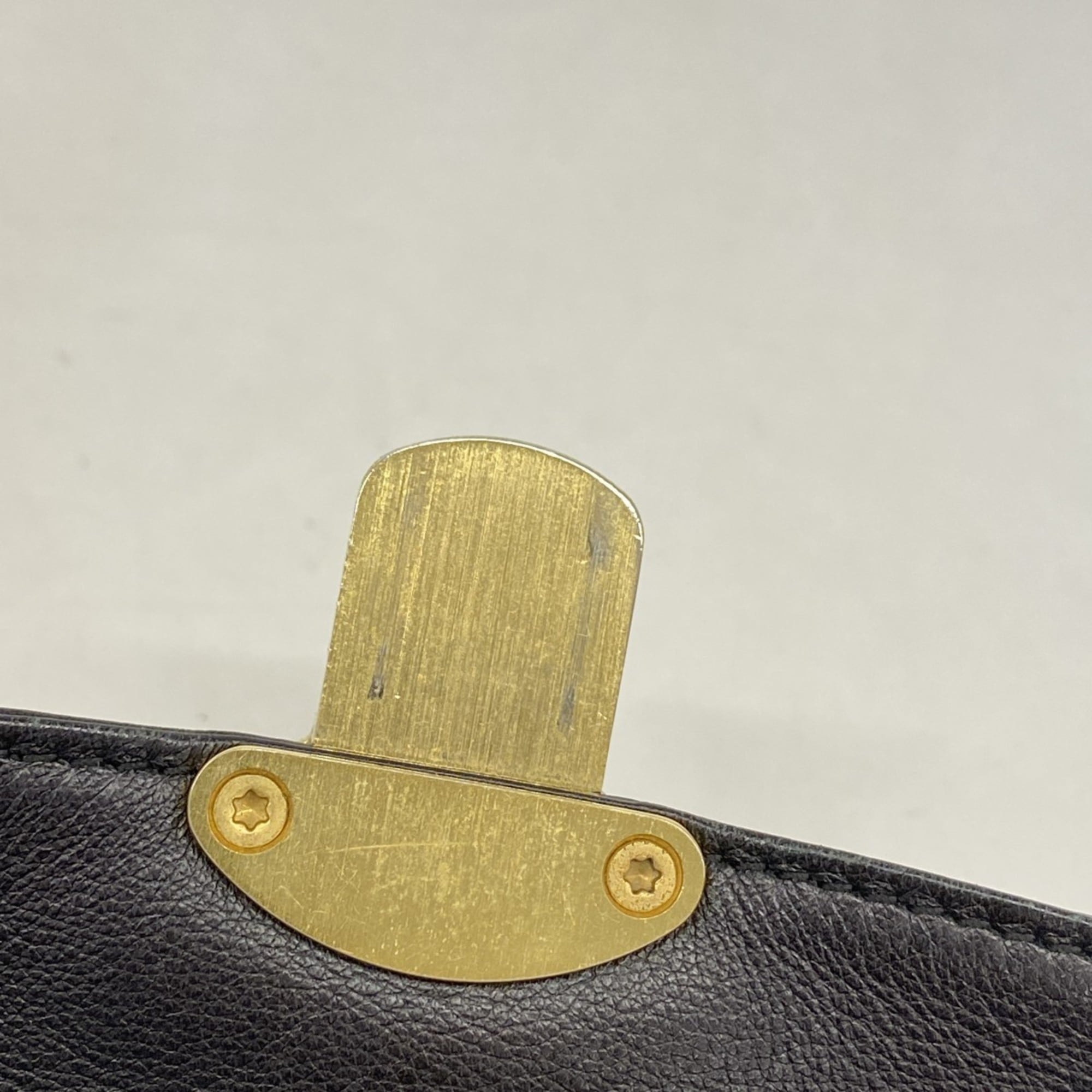 Louis Vuitton Noir Long Wallet (Tri-Fold) (Pre-Owned)
