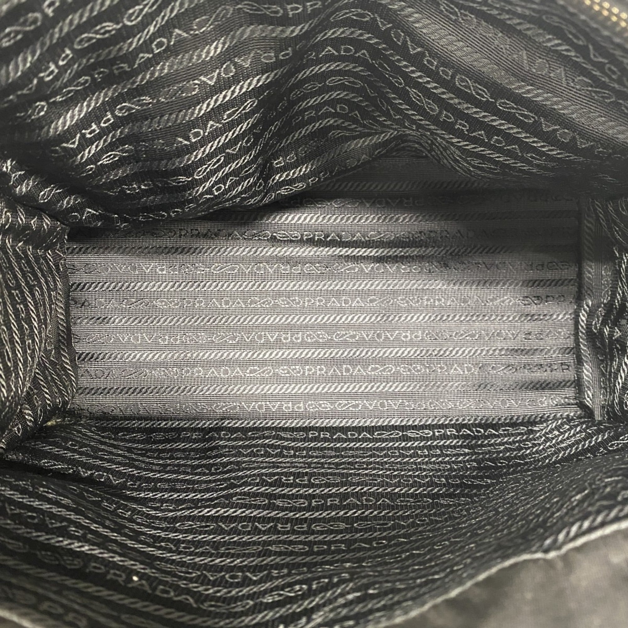 Prada Black Nylon Tote Bag (Pre-Owned)