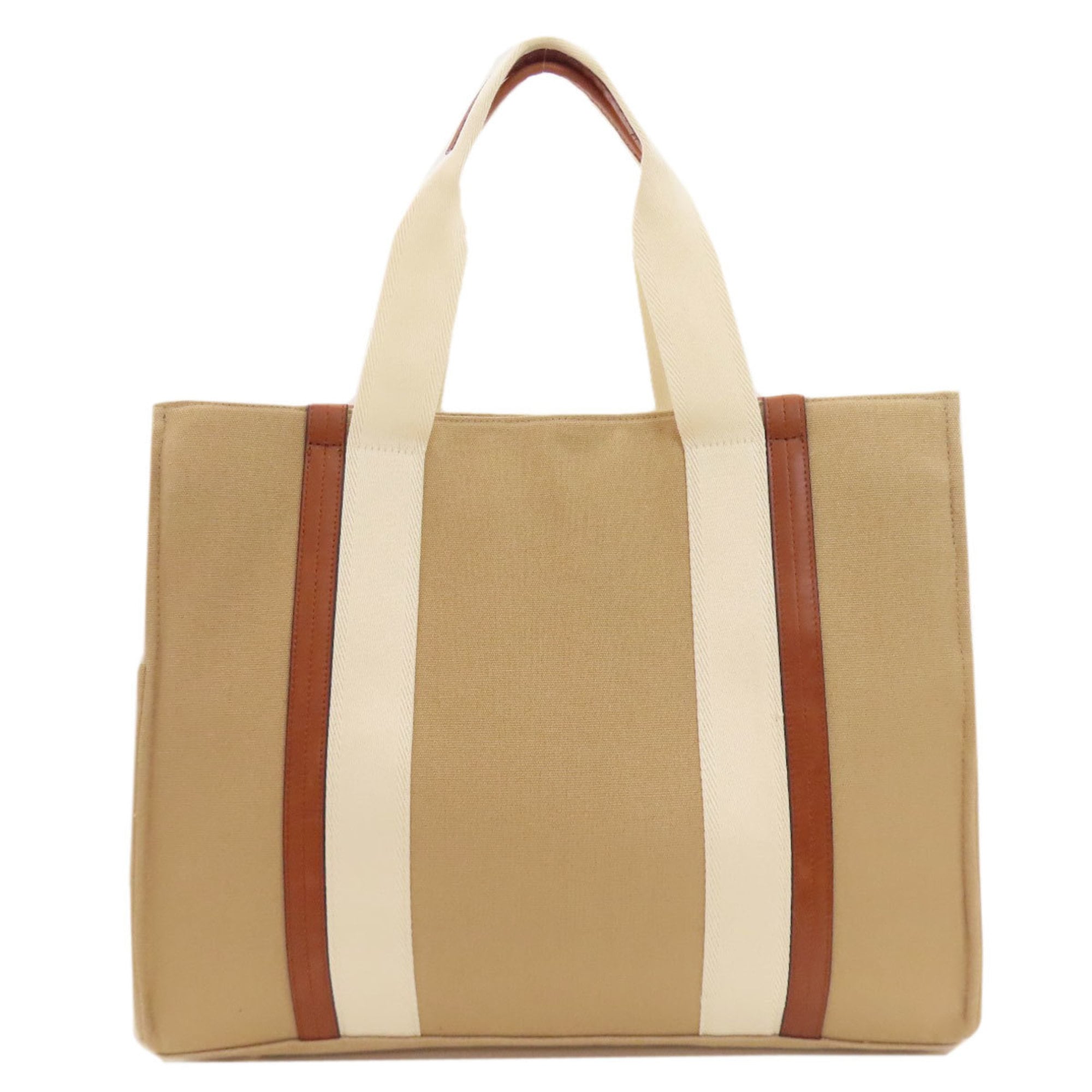 Chloé Brown Canvas Tote Bag (Pre-Owned)
