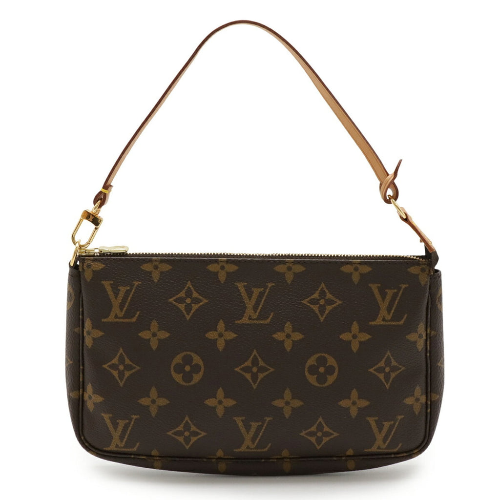 Louis Vuitton Monogram Brown Monogram Handbag Pochette (Pre-Owned)
