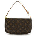 Louis Vuitton Monogram Brown Monogram Handbag Pochette (Pre-Owned)