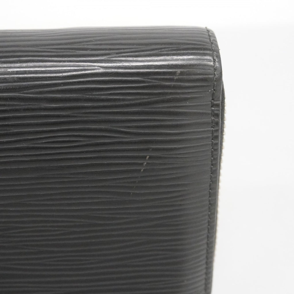 Louis Vuitton Noir Long Wallet (Bi-Fold) (Pre-Owned)