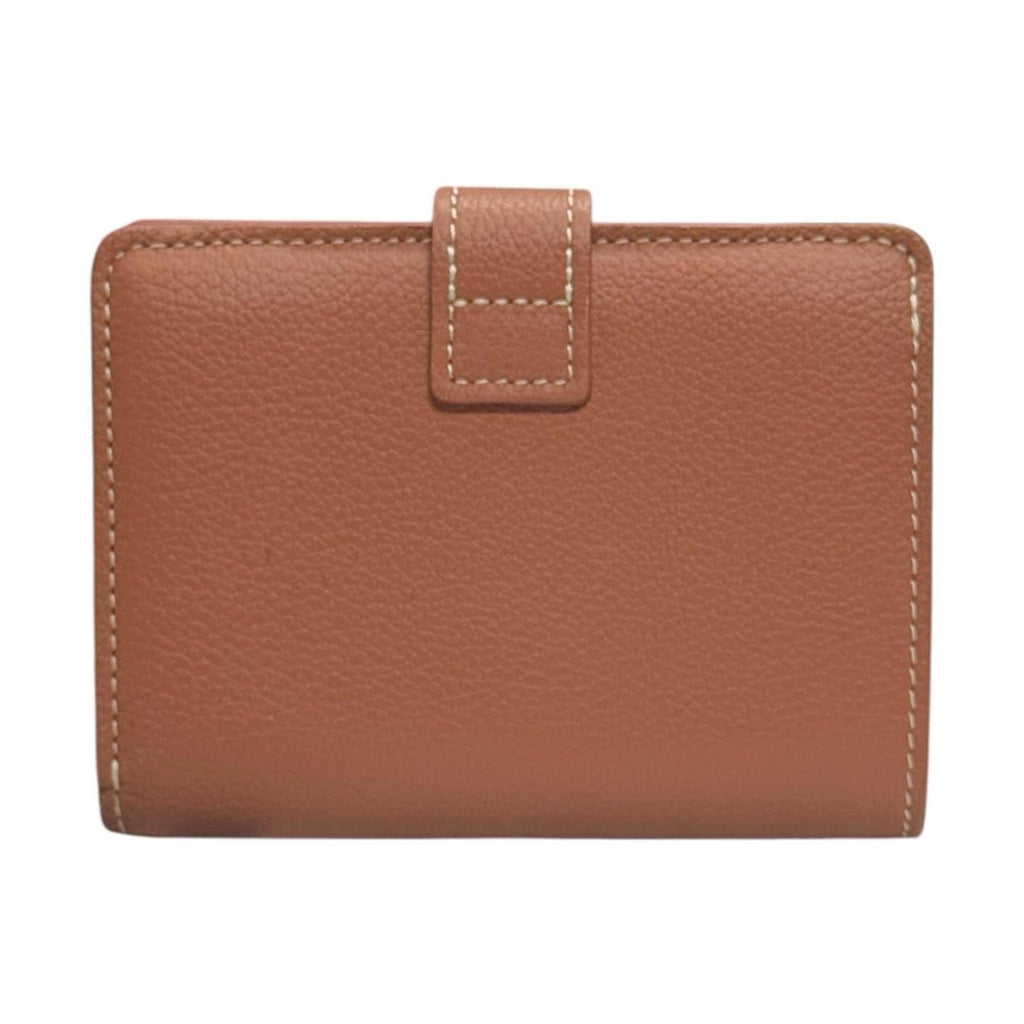 Louis Vuitton Brown Cognac Leather Wallet (Bi-Fold) (Pre-Owned)